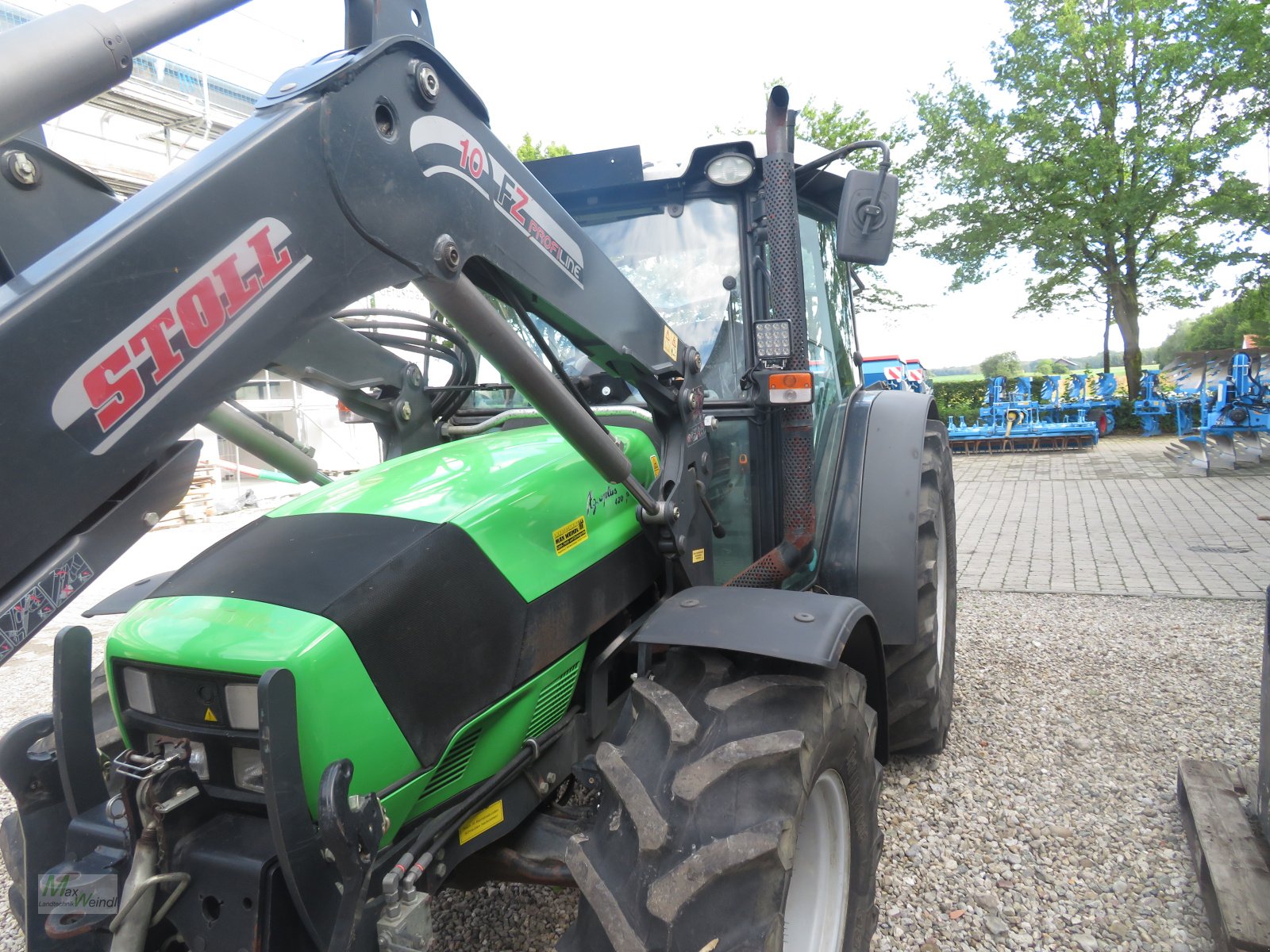 Traktor van het type Deutz-Fahr Agroplus 420 GS, Gebrauchtmaschine in Markt Schwaben (Foto 11)