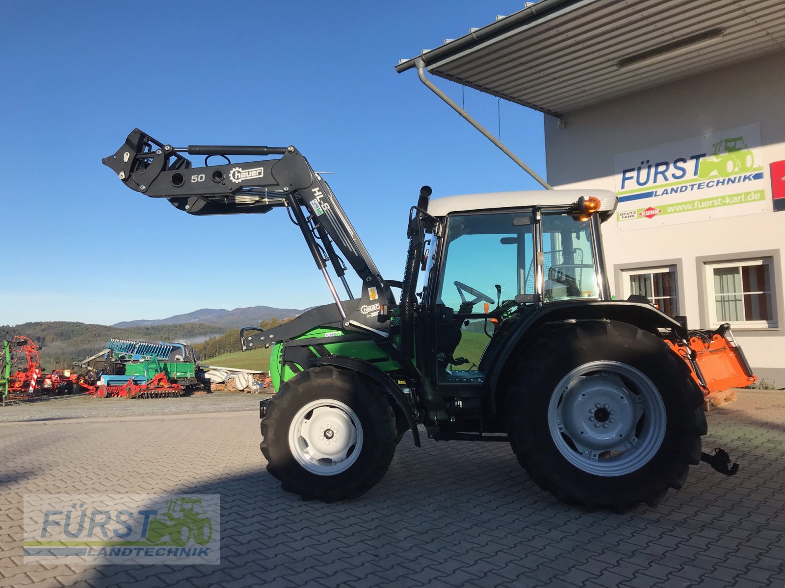 Traktor typu Deutz-Fahr Agroplus 67 A, Gebrauchtmaschine w Perlesreut (Zdjęcie 2)