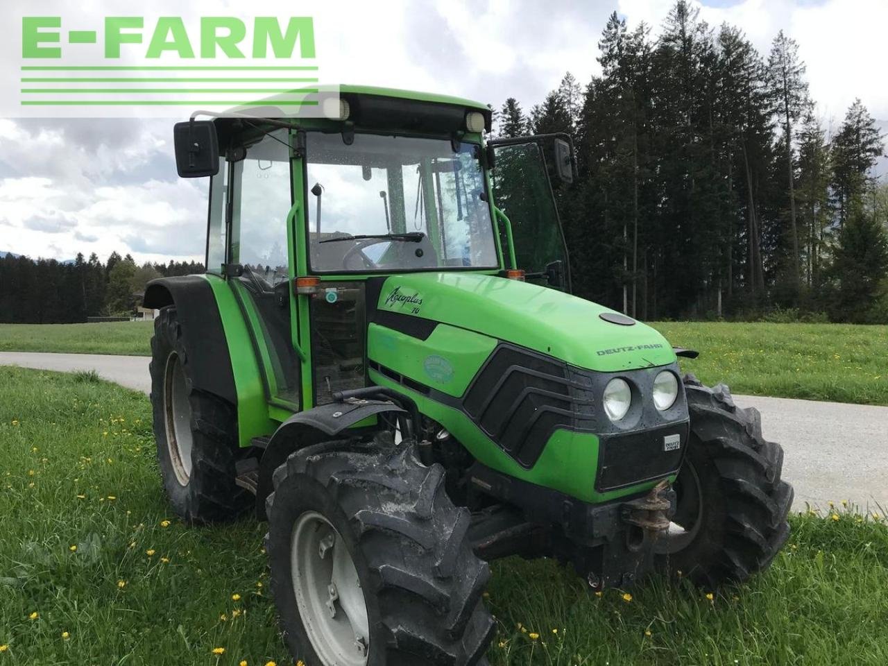 Traktor typu Deutz-Fahr agroplus 70, Gebrauchtmaschine w SALZBURG (Zdjęcie 5)