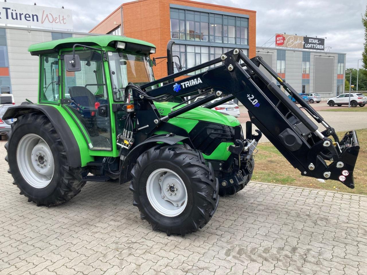 Traktor Türe ait Deutz-Fahr Agroplus 70, Gebrauchtmaschine içinde Stuhr (resim 3)