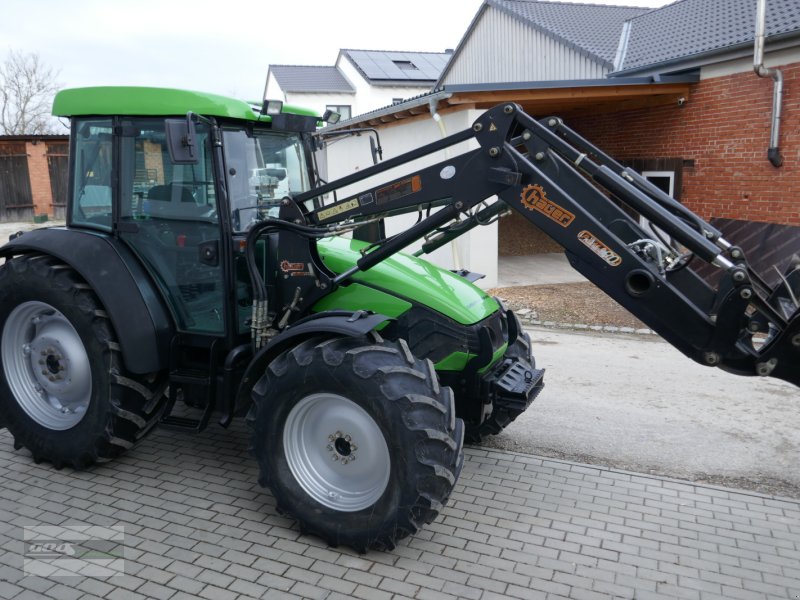 Traktor Türe ait Deutz-Fahr Agroplus 85 Allr. mit Hauer Ind-Lader. Sehr guter Zustand!, Gebrauchtmaschine içinde Langenzenn (resim 1)