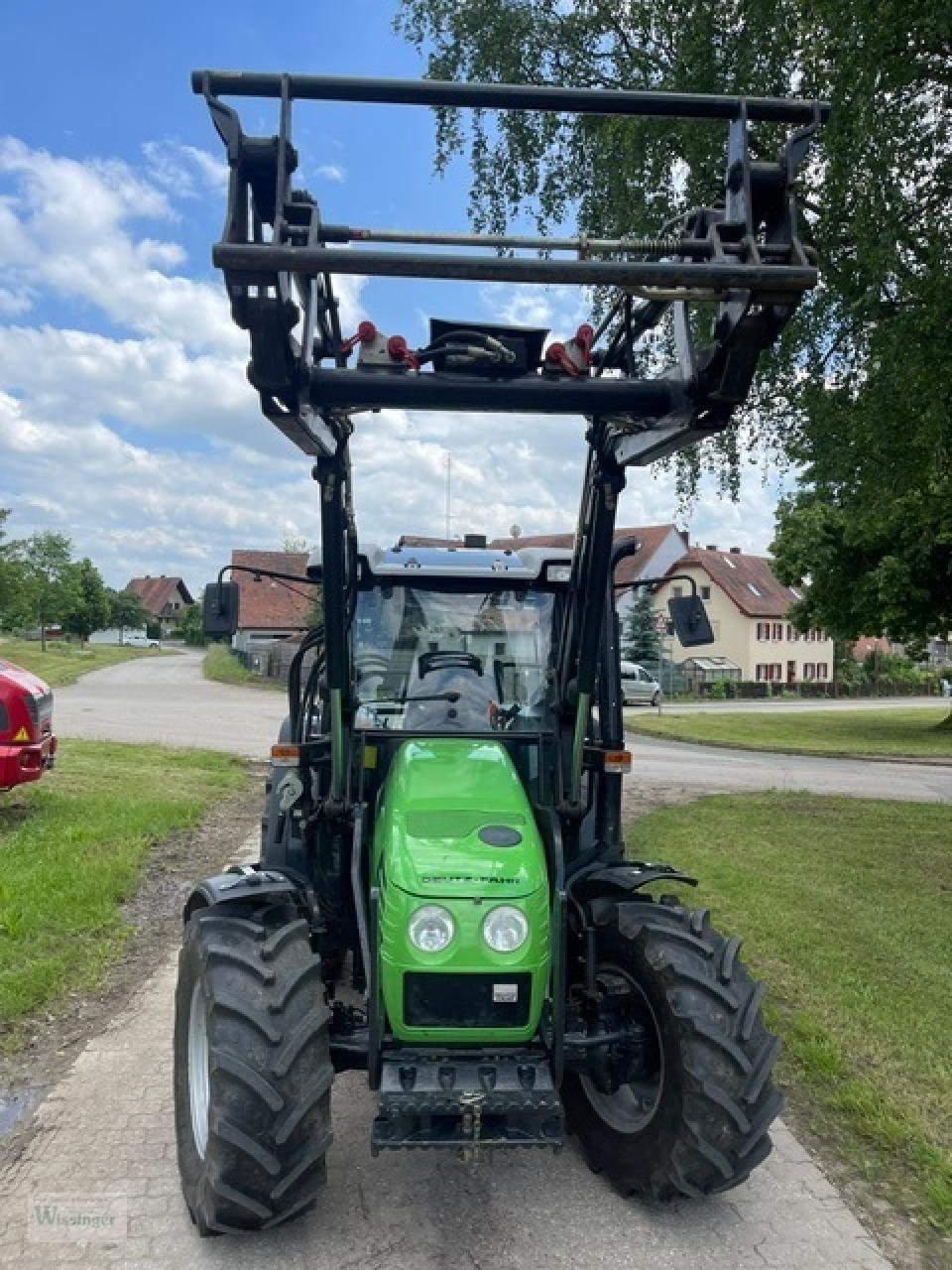 Traktor van het type Deutz-Fahr Agroplus 87, Gebrauchtmaschine in Thalmässing (Foto 3)