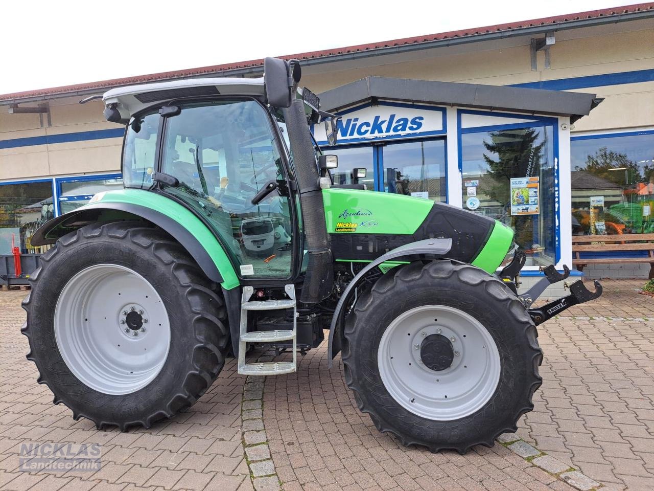 Traktor van het type Deutz-Fahr Agroplus K410, Gebrauchtmaschine in Schirradorf (Foto 1)