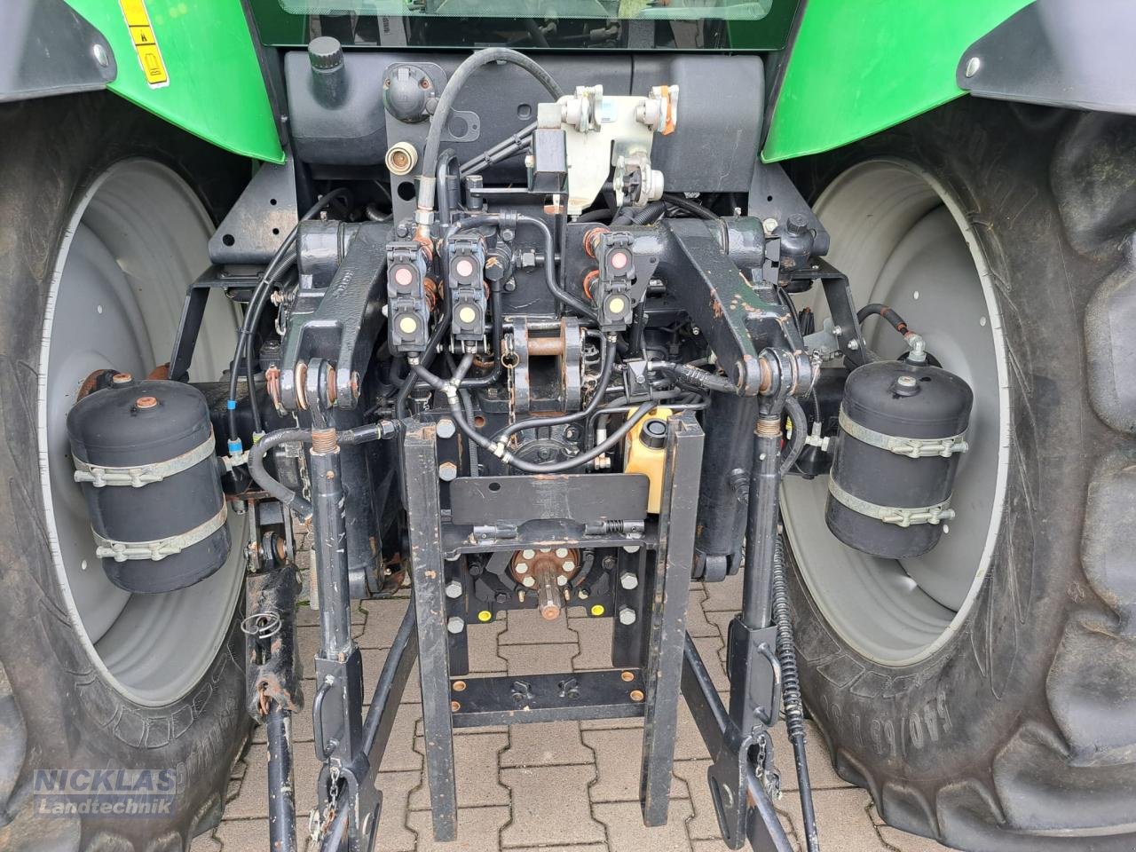 Traktor del tipo Deutz-Fahr Agroplus K410, Gebrauchtmaschine en Schirradorf (Imagen 12)