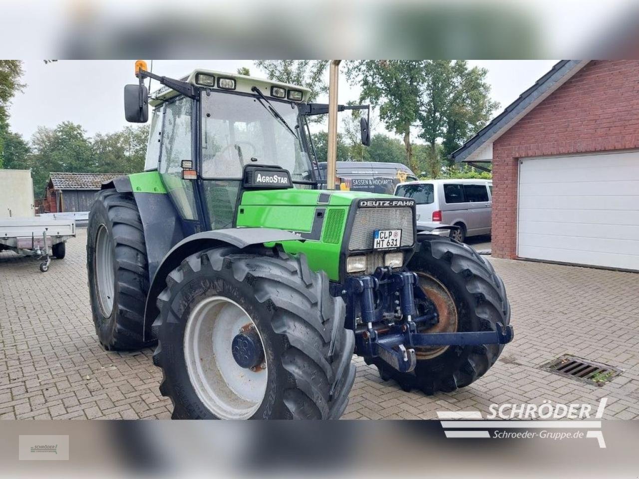 Traktor van het type Deutz-Fahr AGROSTAR 6.31, Gebrauchtmaschine in Lastrup (Foto 4)