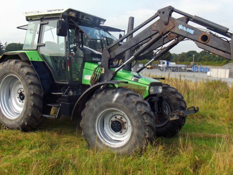 Traktor des Typs Deutz-Fahr Agrostar Frontlader+Frontzapfwelle+Druckluft, Gebrauchtmaschine in Mittelsdorf (Bild 1)