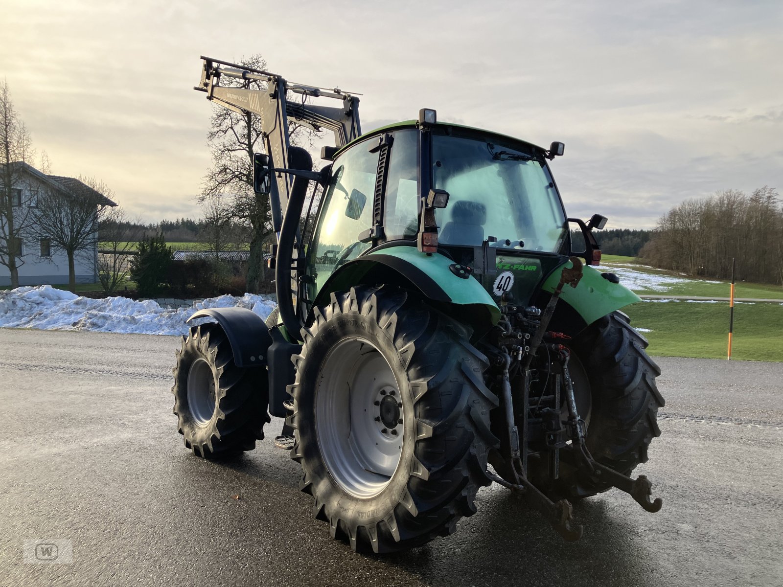 Traktor van het type Deutz-Fahr Agrotron 106, Gebrauchtmaschine in Zell an der Pram (Foto 3)