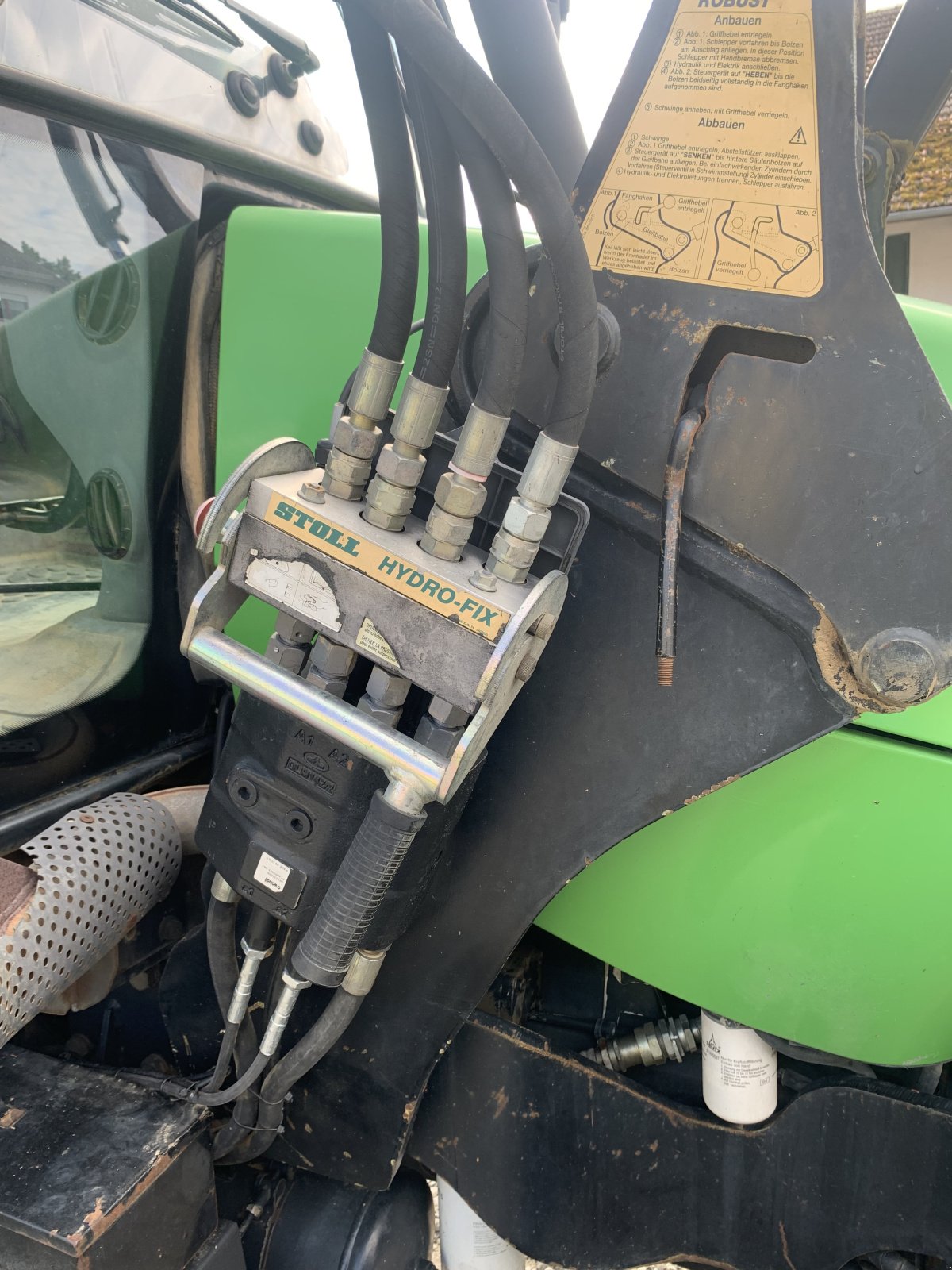 Traktor Türe ait Deutz-Fahr Agrotron 115 MK 3, Gebrauchtmaschine içinde Buchhofen (resim 7)