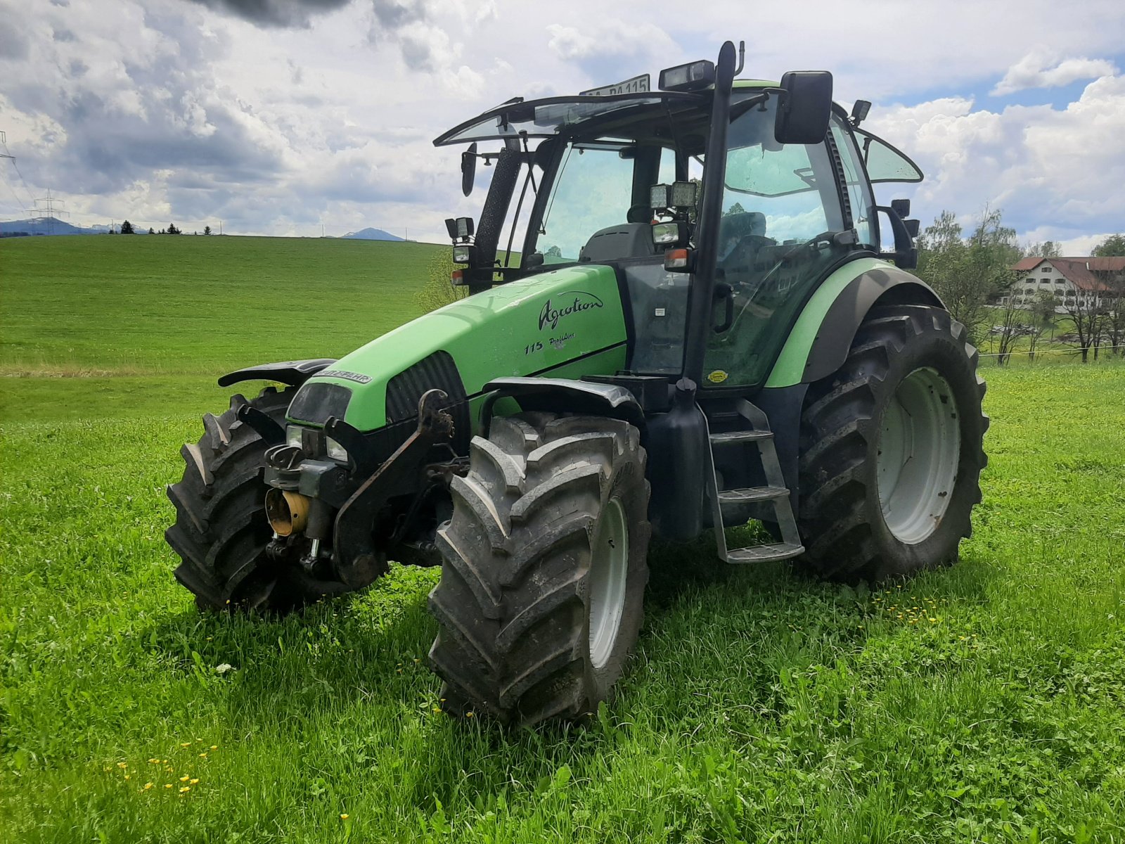 Traktor Türe ait Deutz-Fahr Agrotron 115, Gebrauchtmaschine içinde Durach (resim 1)