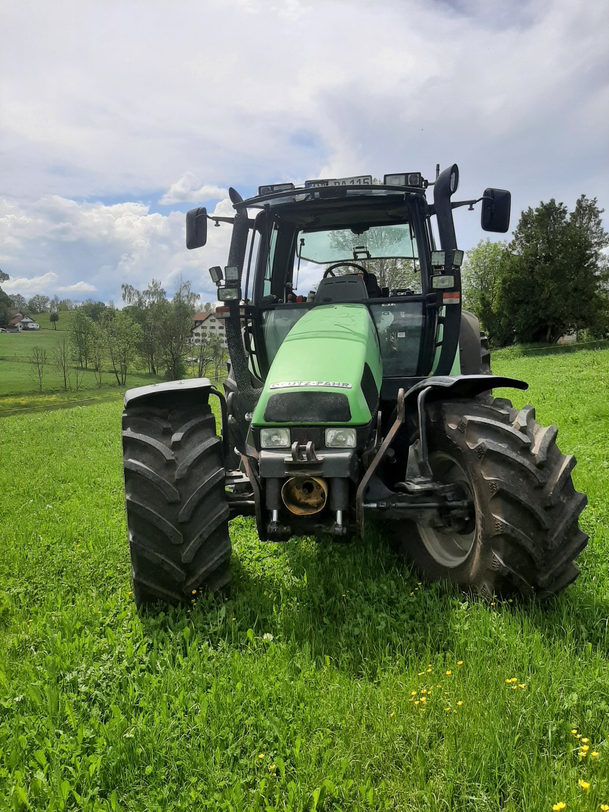 Traktor типа Deutz-Fahr Agrotron 115, Gebrauchtmaschine в Durach (Фотография 2)