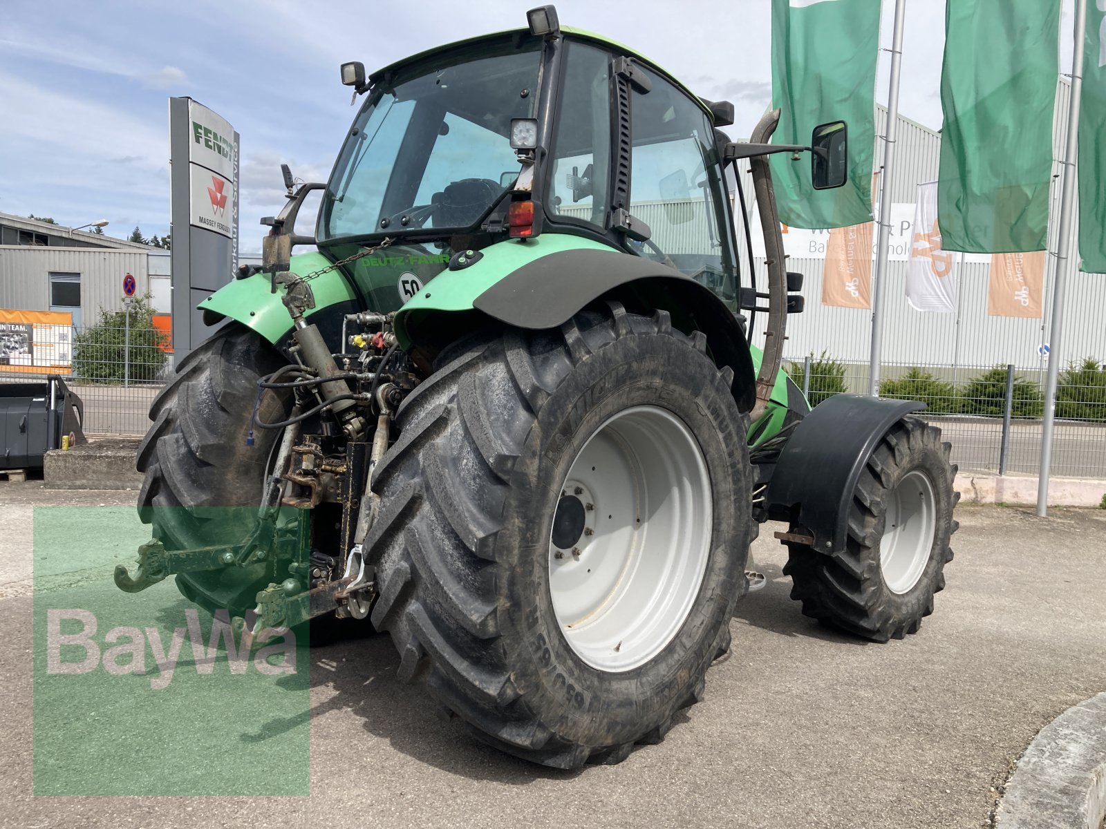 Traktor Türe ait Deutz-Fahr Agrotron 135 MK 2, Gebrauchtmaschine içinde Dinkelsbühl (resim 9)