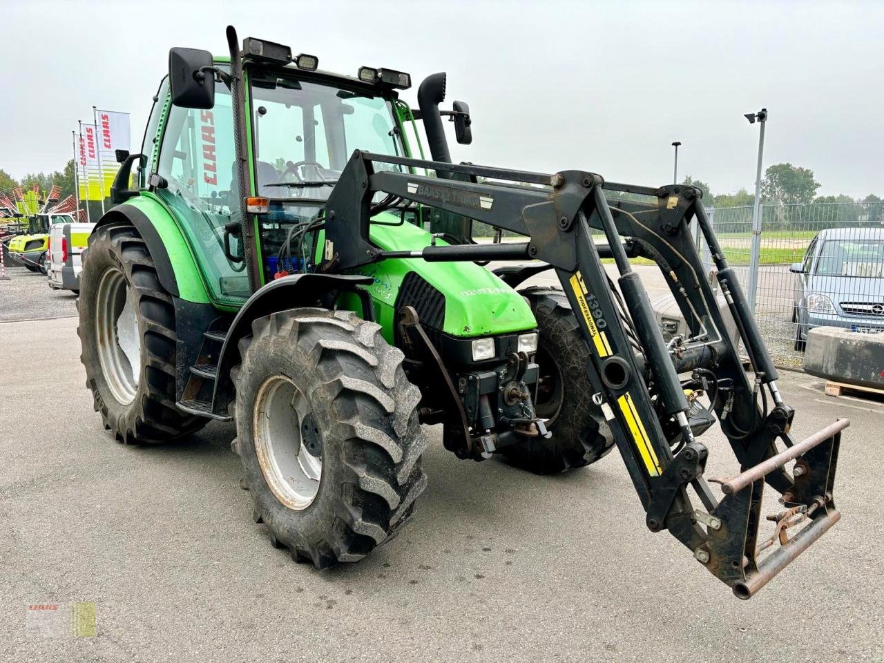 Traktor tipa Deutz-Fahr AGROTRON 4.90 S, Frontlader BAAS TRIMA 1390 Professional, FKH + FZW, Pflegeräder, Gebrauchtmaschine u Westerstede (Slika 4)