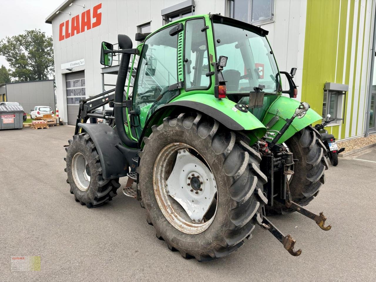 Traktor of the type Deutz-Fahr AGROTRON 4.90 S, Frontlader BAAS TRIMA 1390 Professional, FKH + FZW, Pflegeräder, Gebrauchtmaschine in Westerstede (Picture 7)