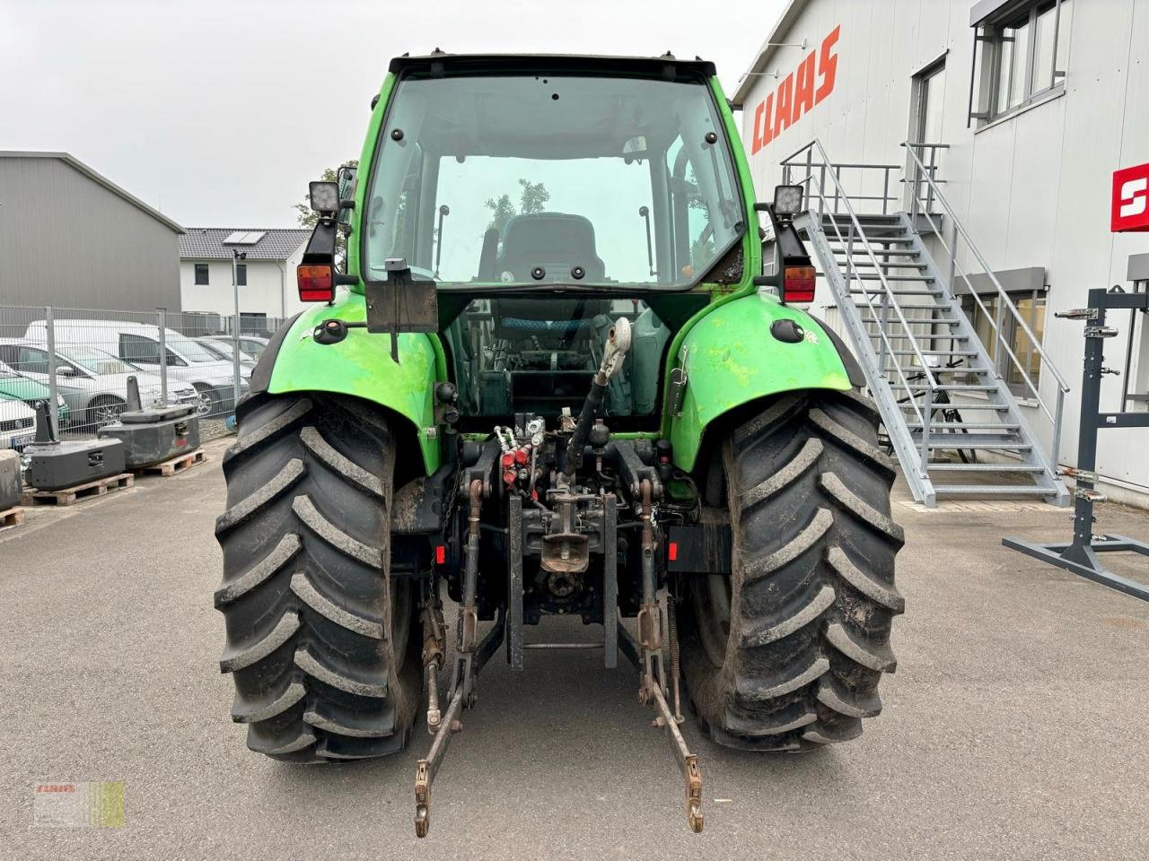 Traktor του τύπου Deutz-Fahr AGROTRON 4.90 S, Frontlader BAAS TRIMA 1390 Professional, FKH + FZW, Pflegeräder, Gebrauchtmaschine σε Westerstede (Φωτογραφία 8)