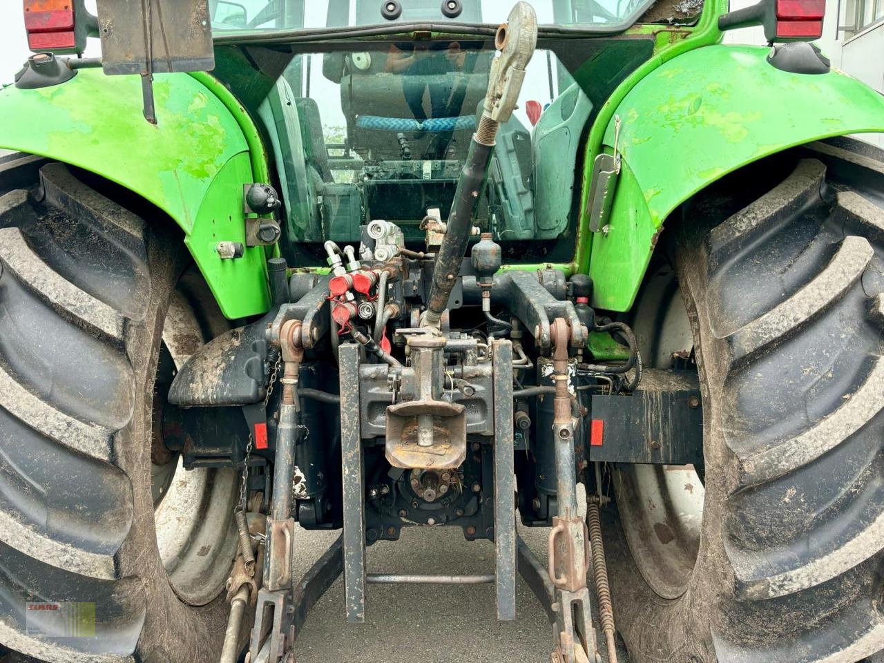 Traktor of the type Deutz-Fahr AGROTRON 4.90 S, Frontlader BAAS TRIMA 1390 Professional, FKH + FZW, Pflegeräder, Gebrauchtmaschine in Westerstede (Picture 12)