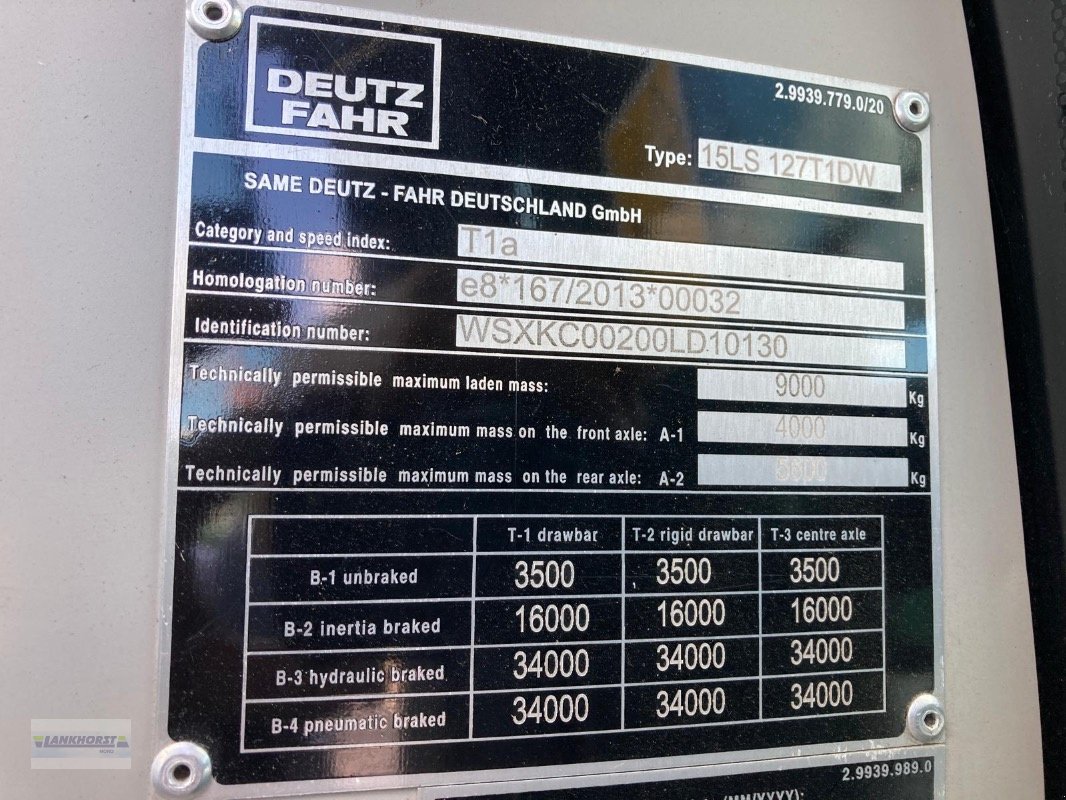 Traktor tipa Deutz-Fahr AGROTRON 6130, Gebrauchtmaschine u Wiefelstede-Spohle (Slika 27)