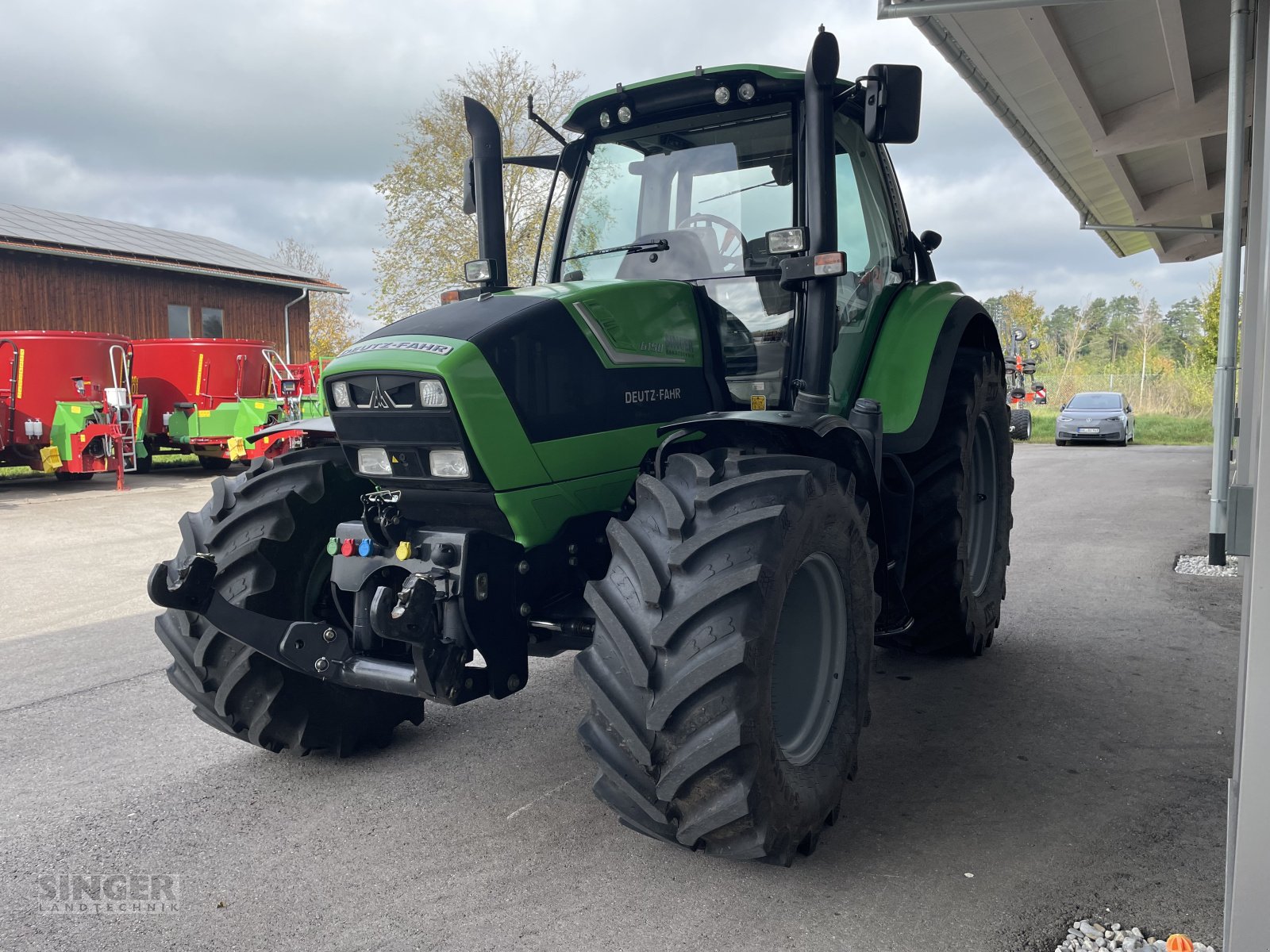 Traktor du type Deutz-Fahr Agrotron 6150 P, Gebrauchtmaschine en Ebenhofen (Photo 10)