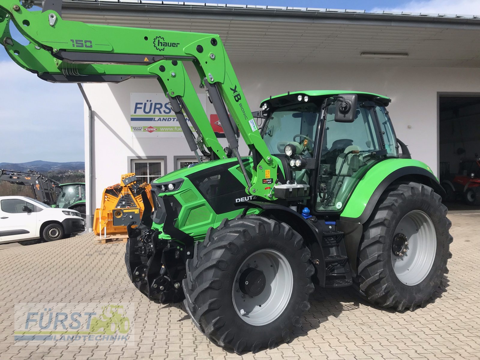 Traktor van het type Deutz-Fahr Agrotron 6155.4 TTV, Gebrauchtmaschine in Perlesreut (Foto 1)