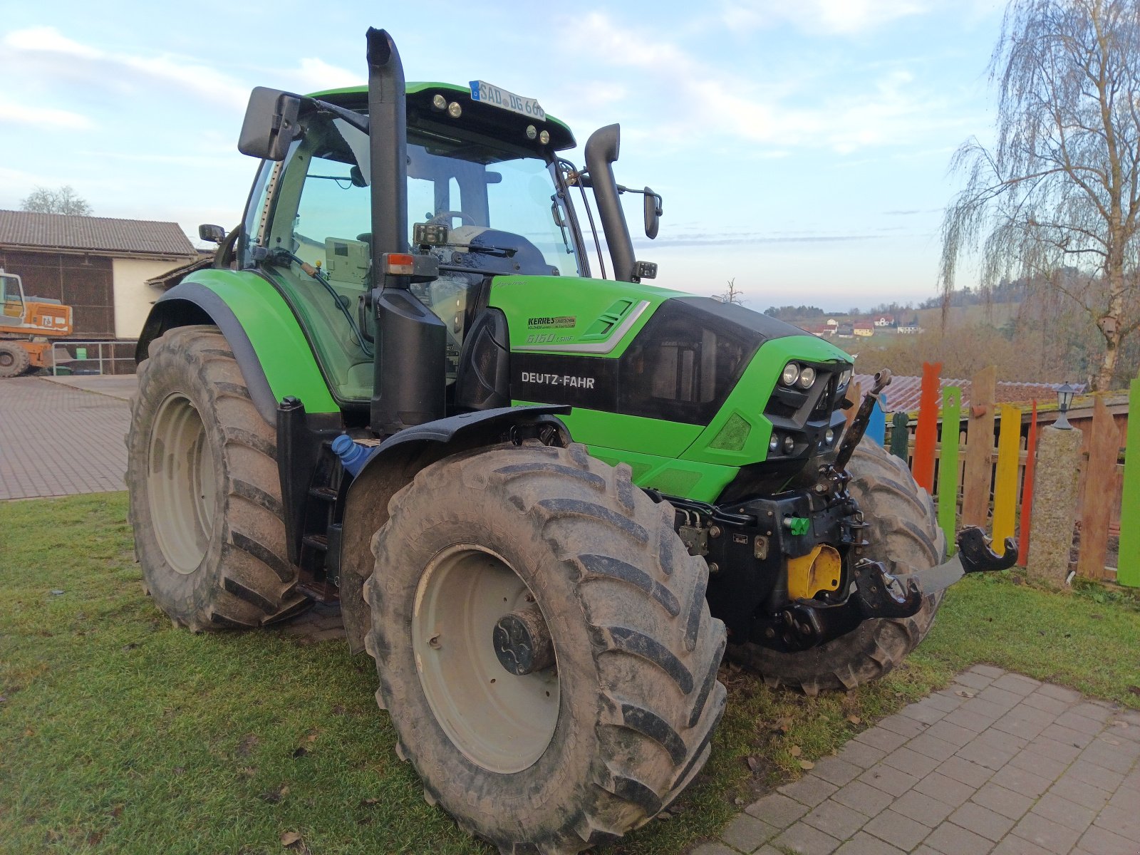 Traktor του τύπου Deutz-Fahr agrotron 6160 C-Shift, Gebrauchtmaschine σε Nittenau (Φωτογραφία 1)