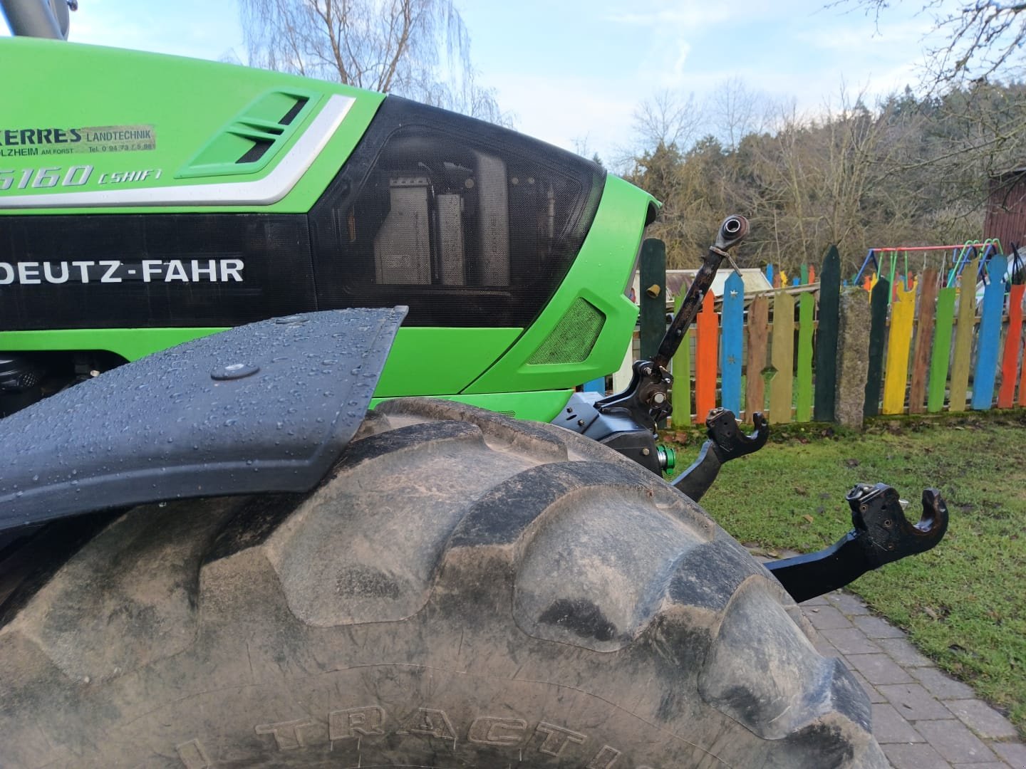 Traktor du type Deutz-Fahr Agrotron 6160, Gebrauchtmaschine en Nittenau (Photo 3)