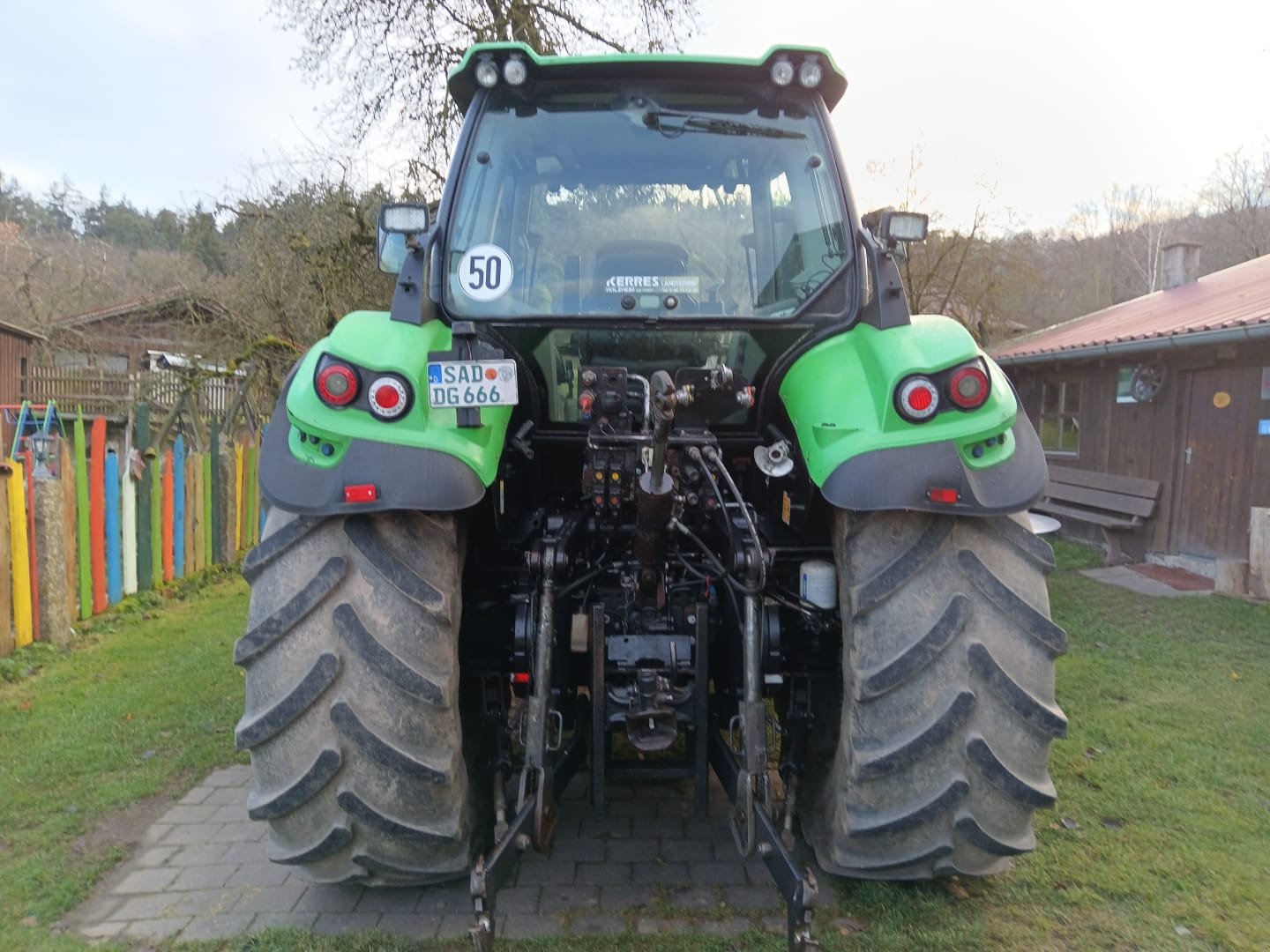 Traktor du type Deutz-Fahr Agrotron 6160, Gebrauchtmaschine en Nittenau (Photo 4)