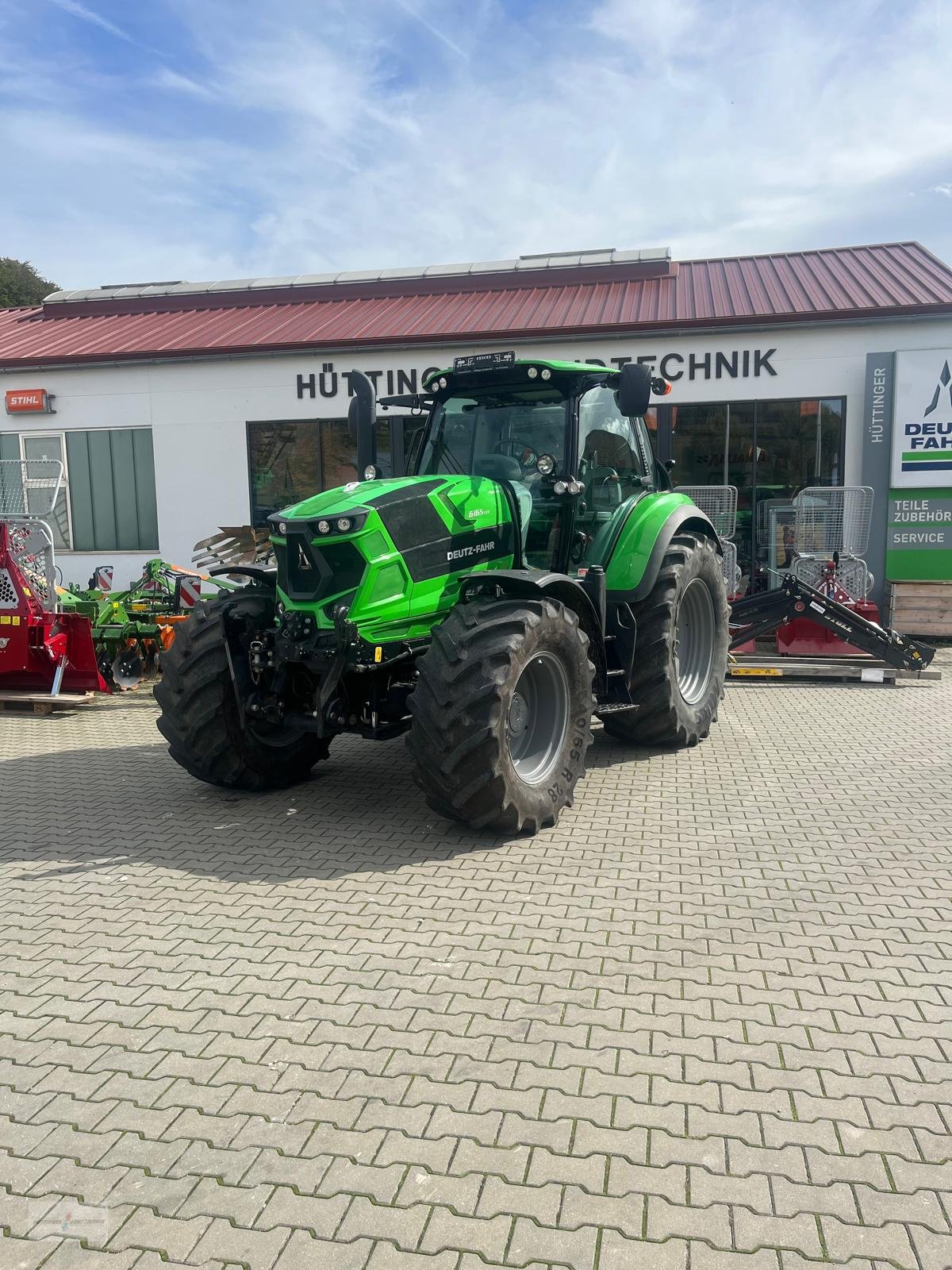 Traktor za tip Deutz-Fahr Agrotron 6165 TTV, Gebrauchtmaschine u Treuchtlingen (Slika 1)