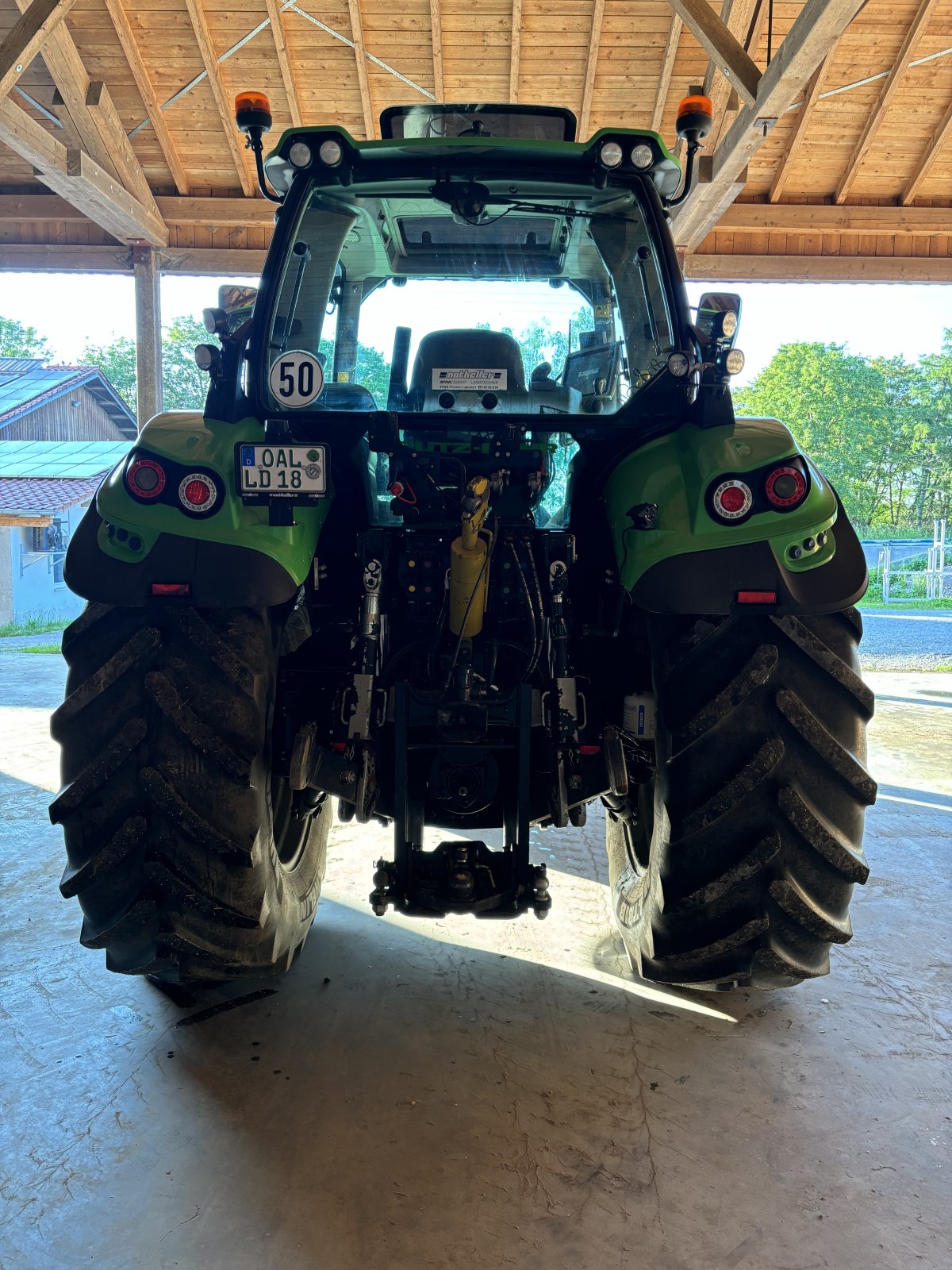 Traktor des Typs Deutz-Fahr Agrotron 6165 TTV, Gebrauchtmaschine in Rieden (Bild 2)