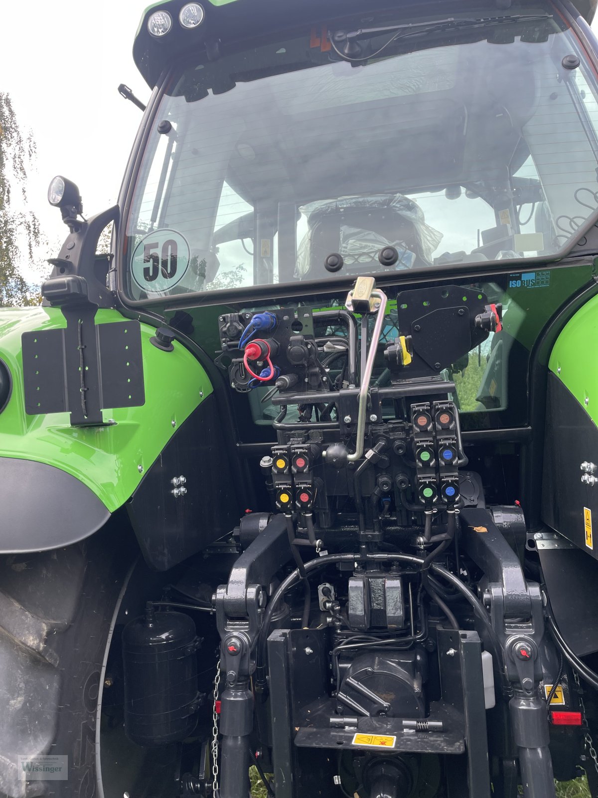 Traktor Türe ait Deutz-Fahr Agrotron 6165.4 TTV "Erntschlussverkauf", Neumaschine içinde Thalmässing (resim 7)