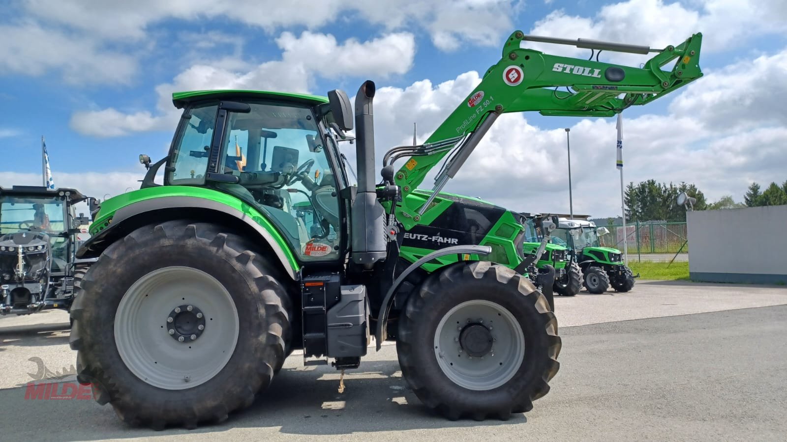 Traktor del tipo Deutz-Fahr Agrotron 6165.4 TTV, Gebrauchtmaschine en Creußen (Imagen 2)