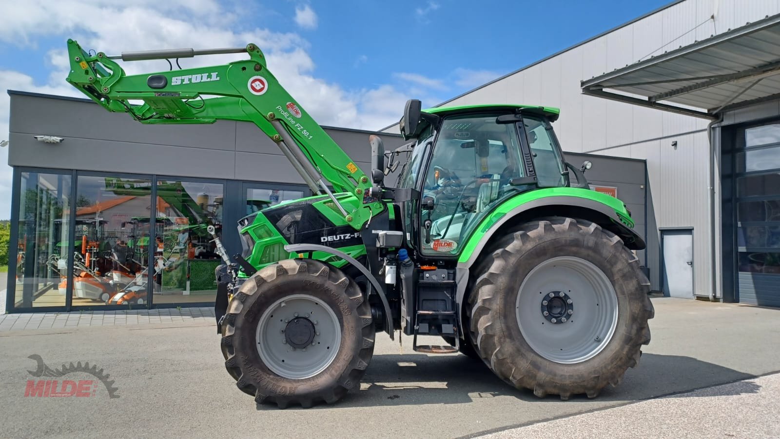 Traktor du type Deutz-Fahr Agrotron 6165.4 TTV, Gebrauchtmaschine en Creußen (Photo 7)