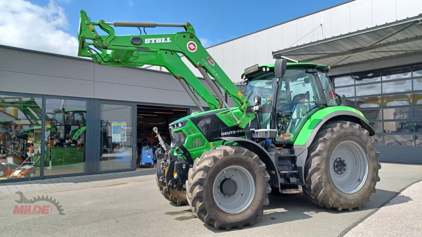 Traktor van het type Deutz-Fahr Agrotron 6165.4 TTV, Gebrauchtmaschine in Creußen (Foto 1)