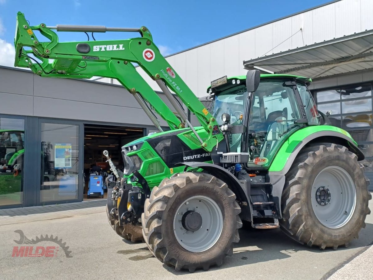 Traktor van het type Deutz-Fahr Agrotron 6165.4 TTV, Gebrauchtmaschine in Creußen (Foto 12)