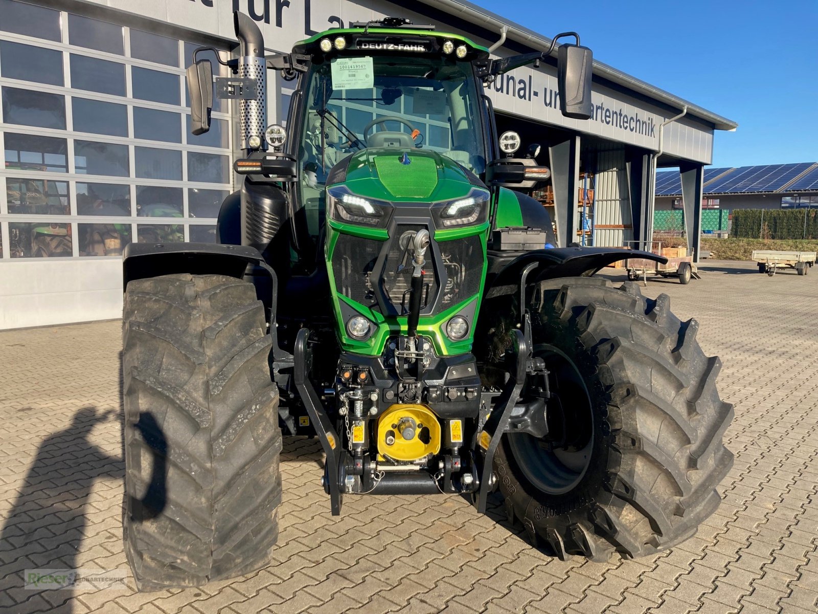 Traktor Türe ait Deutz-Fahr Agrotron 6180 TTV Warrior JAVA-Grün, Vorführer, Top-Ausstattung, Neumaschine içinde Nördlingen (resim 1)