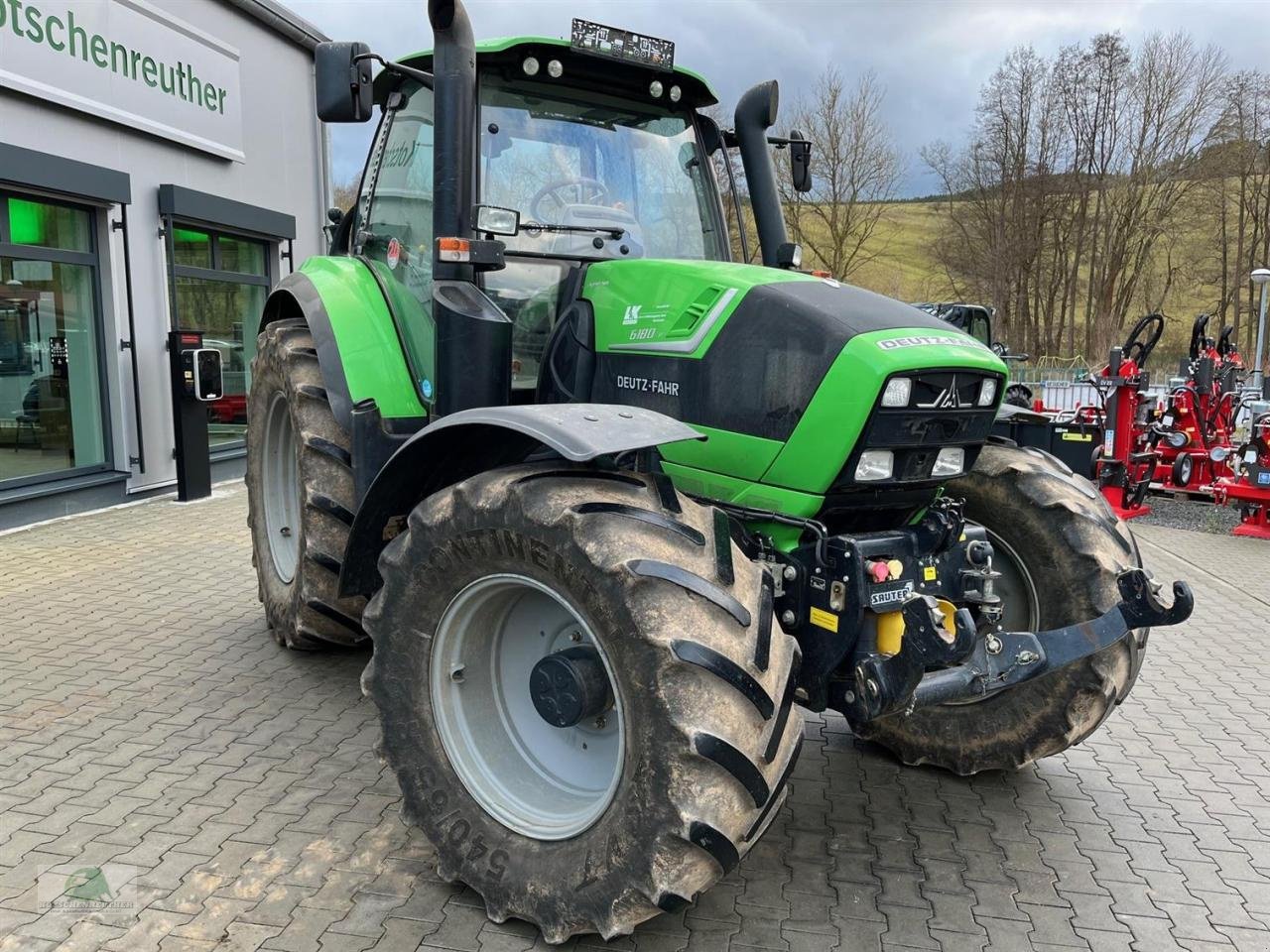 Traktor типа Deutz-Fahr Agrotron 6180P, Gebrauchtmaschine в Teichröda (Фотография 2)