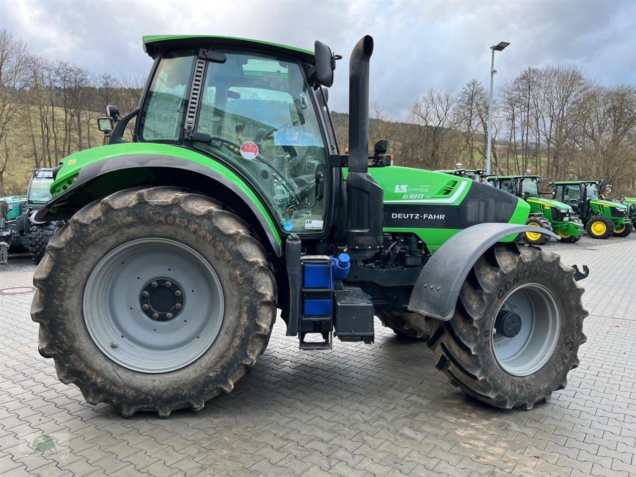 Traktor типа Deutz-Fahr Agrotron 6180P, Gebrauchtmaschine в Teichröda (Фотография 3)