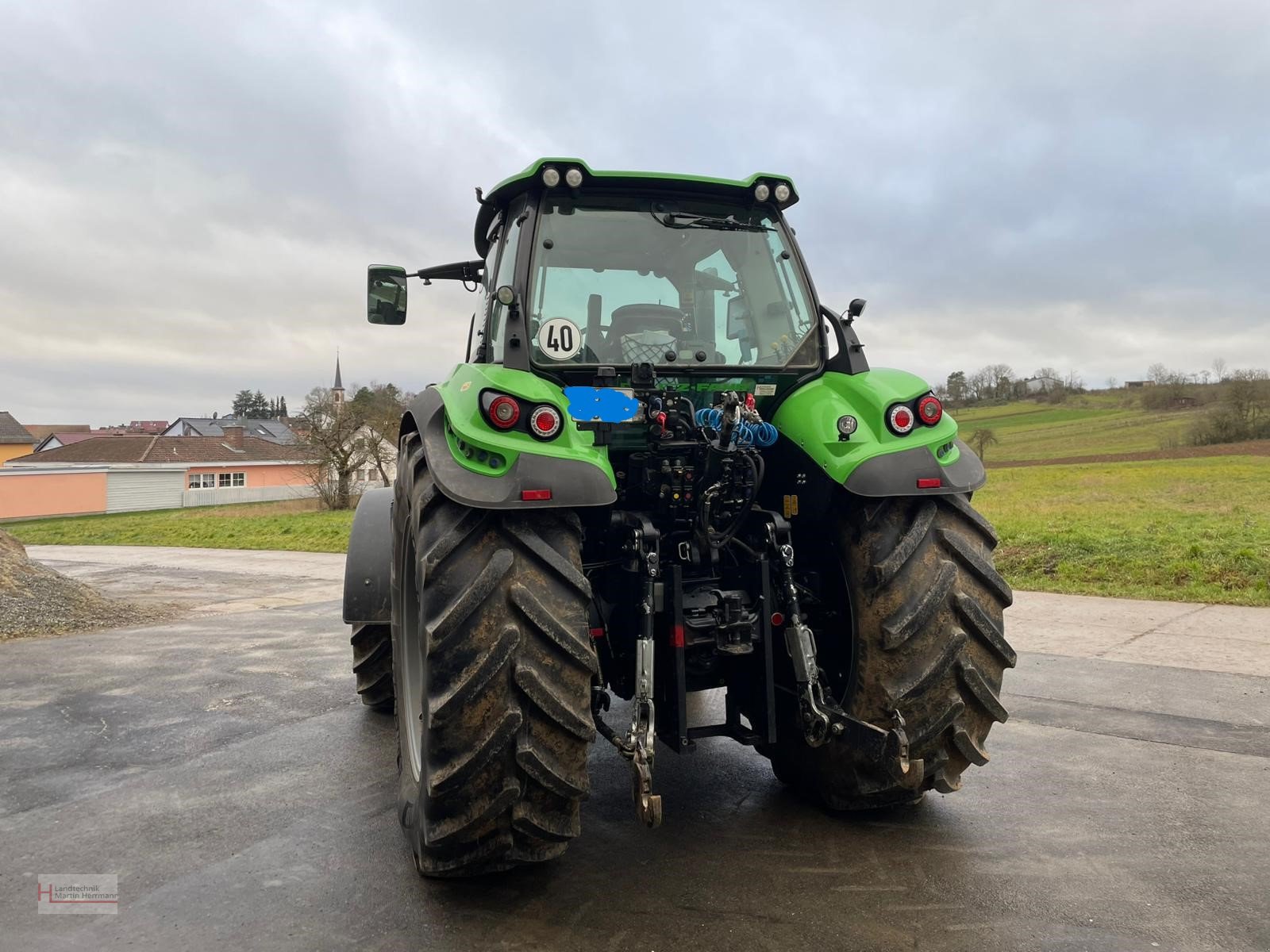 Traktor du type Deutz-Fahr Agrotron 6185 TTV, Gebrauchtmaschine en Steinfeld (Photo 3)