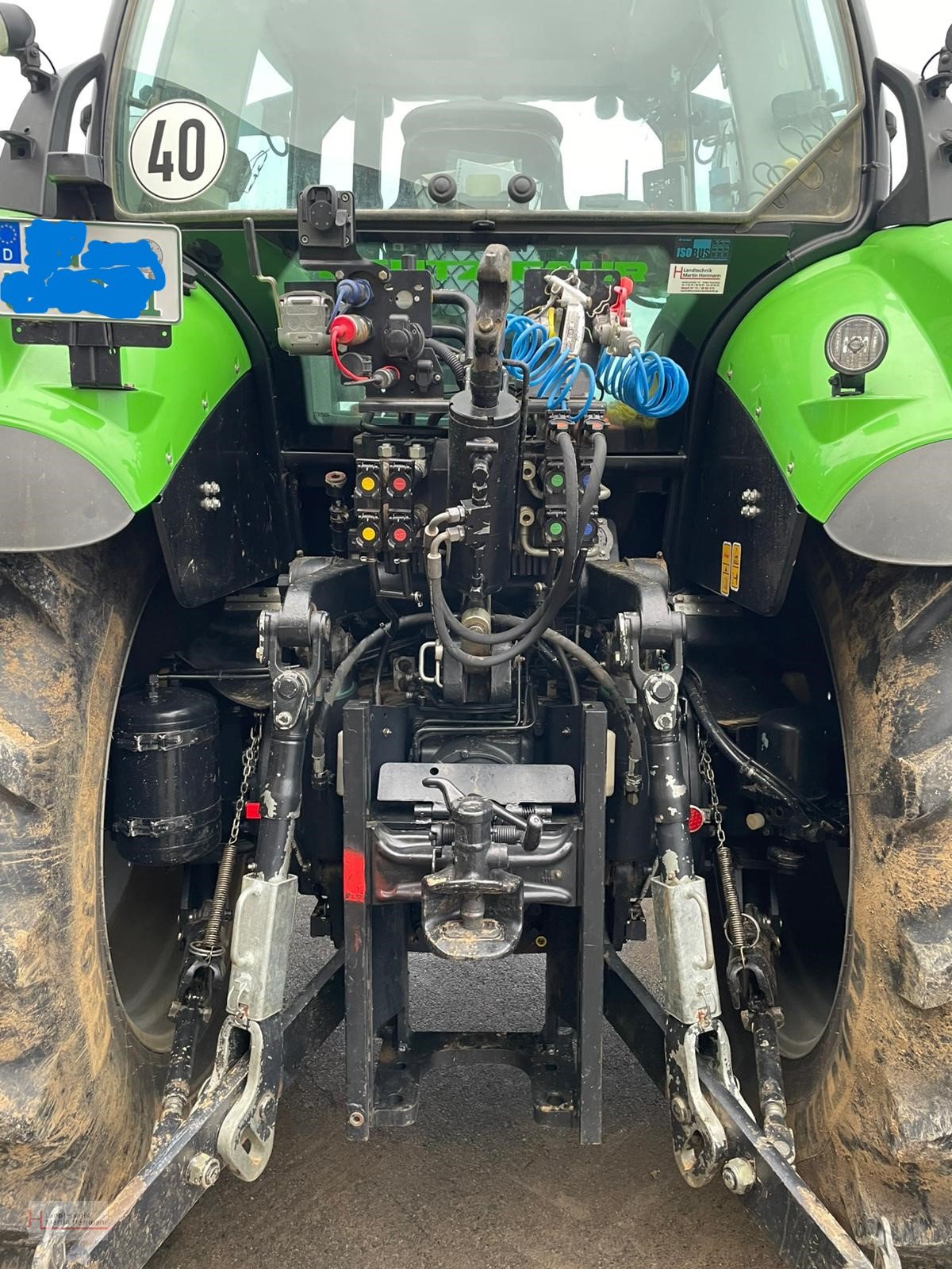 Traktor du type Deutz-Fahr Agrotron 6185 TTV, Gebrauchtmaschine en Steinfeld (Photo 4)