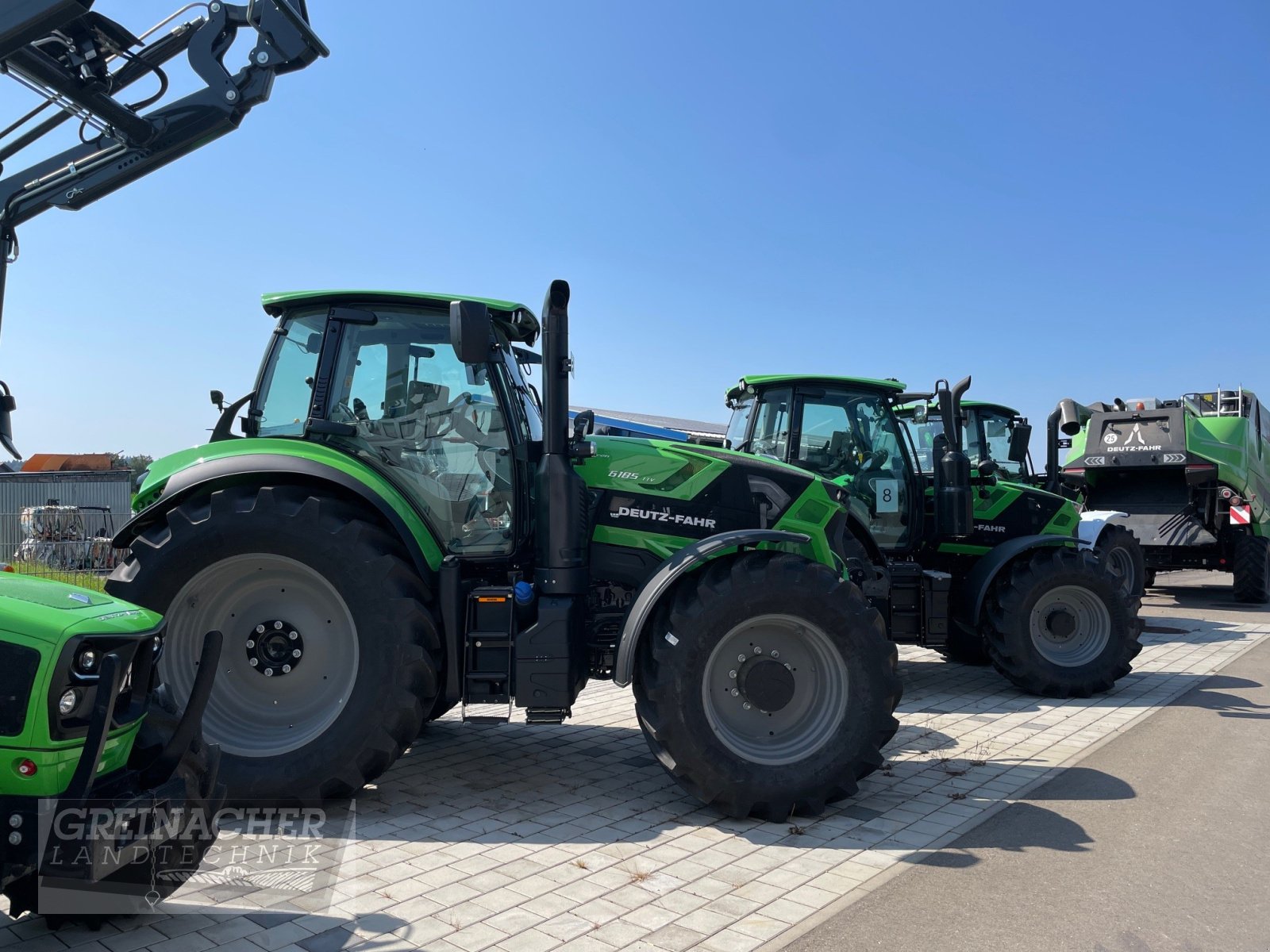 Traktor Türe ait Deutz-Fahr Agrotron 6185 TTV, Neumaschine içinde Pfullendorf (resim 6)