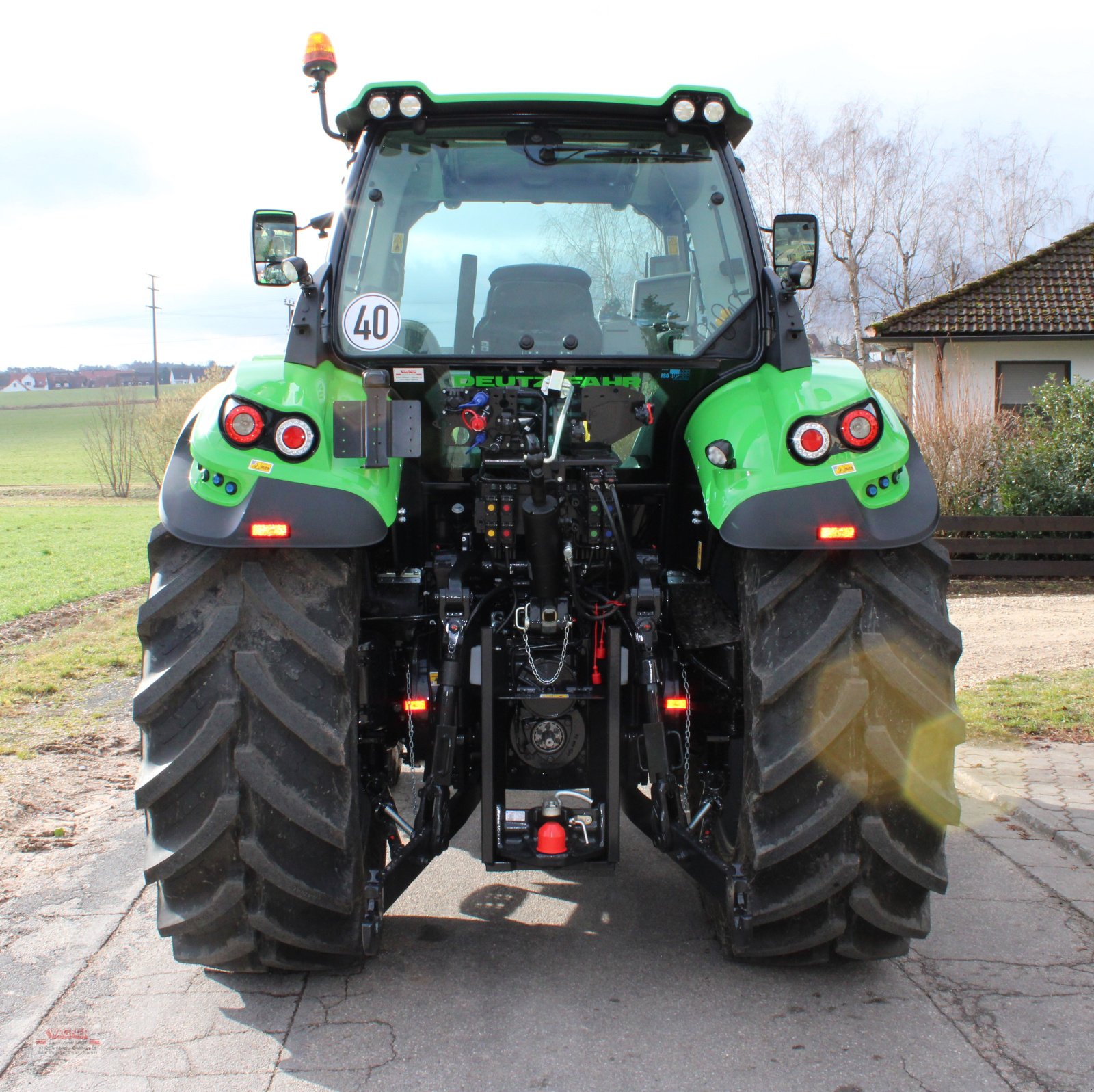 Traktor del tipo Deutz-Fahr Agrotron 6185 TTV, Gebrauchtmaschine en Ansbach (Imagen 3)