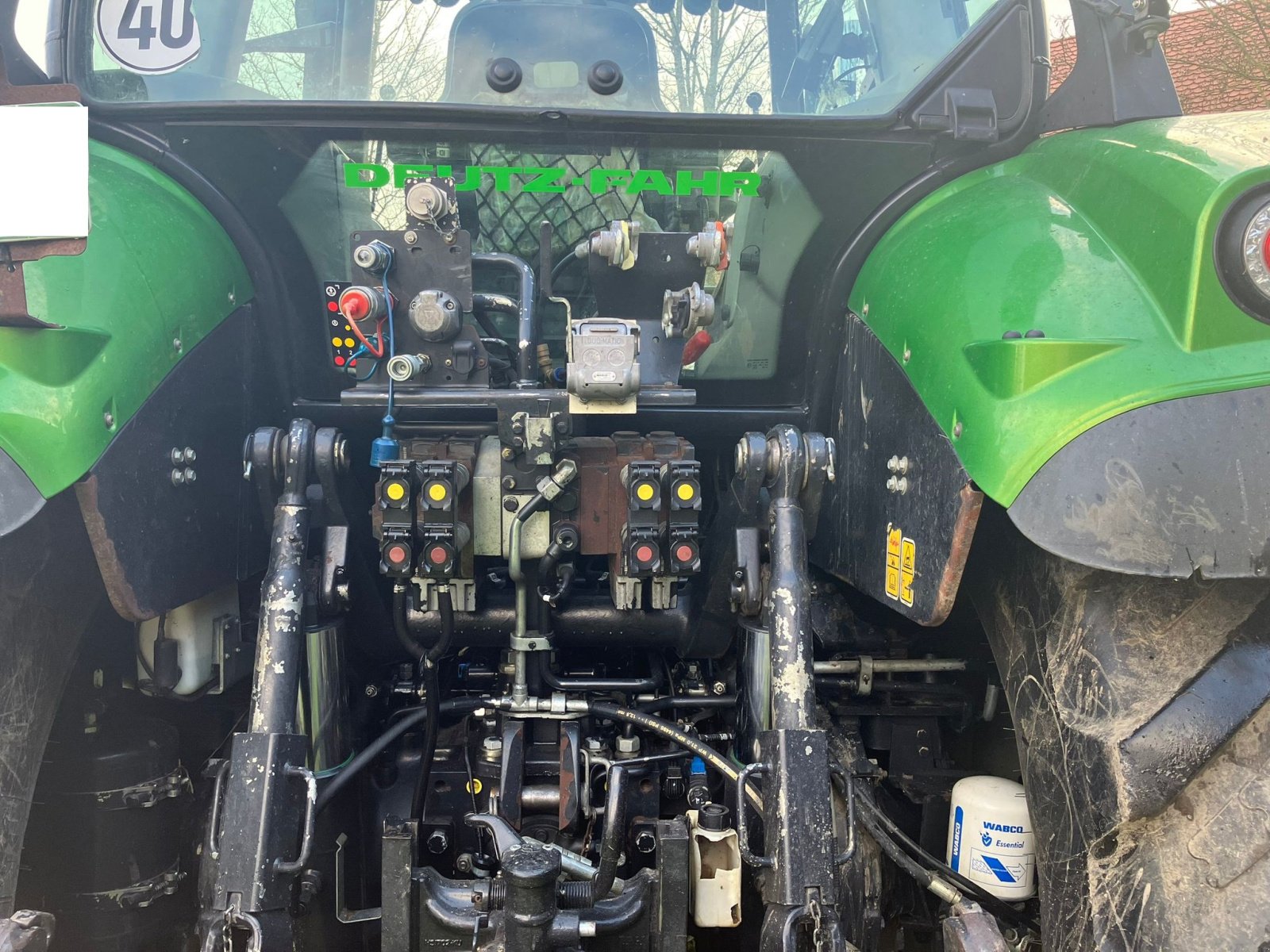 Traktor Türe ait Deutz-Fahr Agrotron 6190 P, Gebrauchtmaschine içinde Burgau (resim 5)