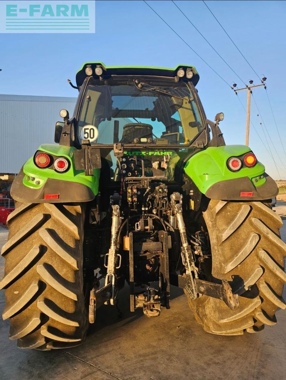 Traktor του τύπου Deutz-Fahr AGROTRON 6190 TTV TTV, Gebrauchtmaschine σε NICOSIA (Φωτογραφία 4)