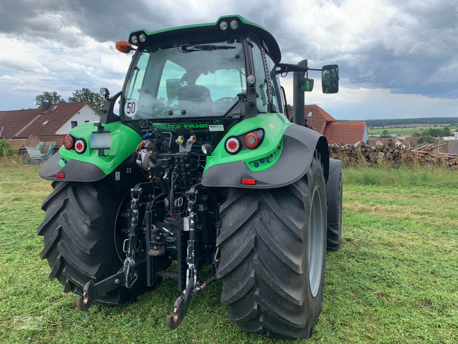 Traktor του τύπου Deutz-Fahr Agrotron 6190 TTV, Gebrauchtmaschine σε Fürth / Burgfarrnbach (Φωτογραφία 6)