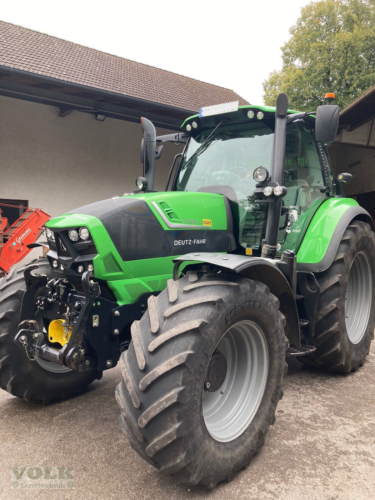 Traktor Türe ait Deutz-Fahr Agrotron 6190 TTV, Gebrauchtmaschine içinde Friedberg-Derching (resim 2)