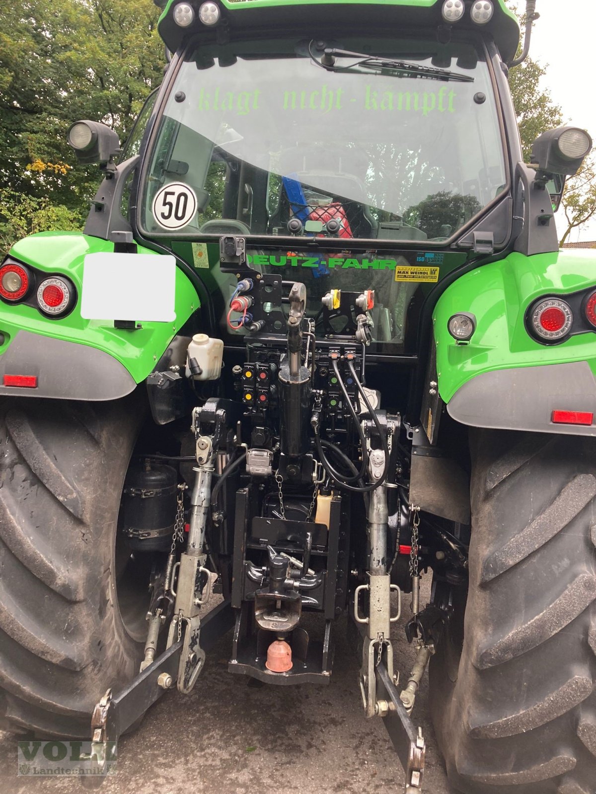 Traktor van het type Deutz-Fahr Agrotron 6190 TTV, Gebrauchtmaschine in Friedberg-Derching (Foto 3)