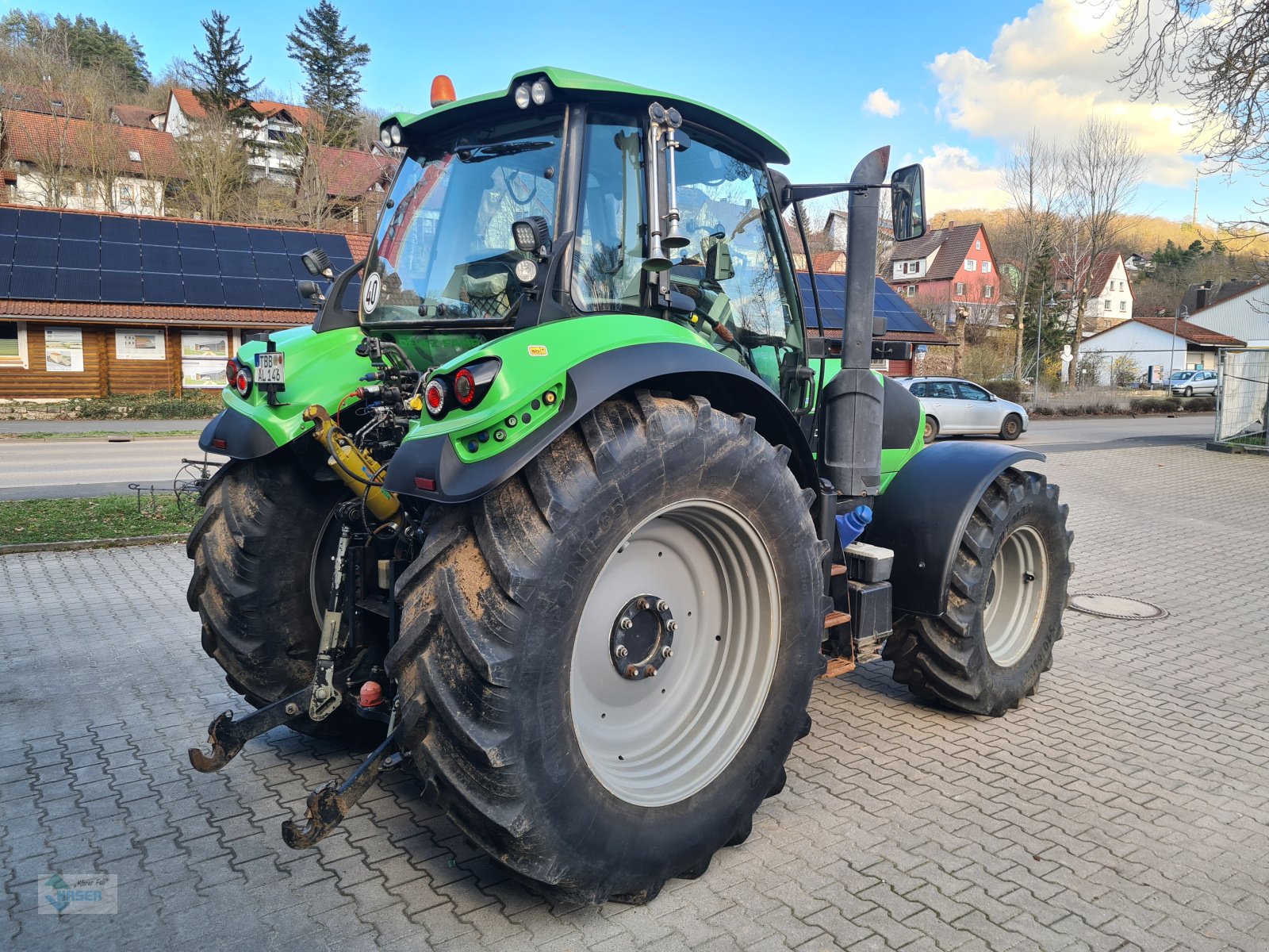 Traktor του τύπου Deutz-Fahr Agrotron 6210 C-Shift, Gebrauchtmaschine σε Creglingen (Φωτογραφία 8)