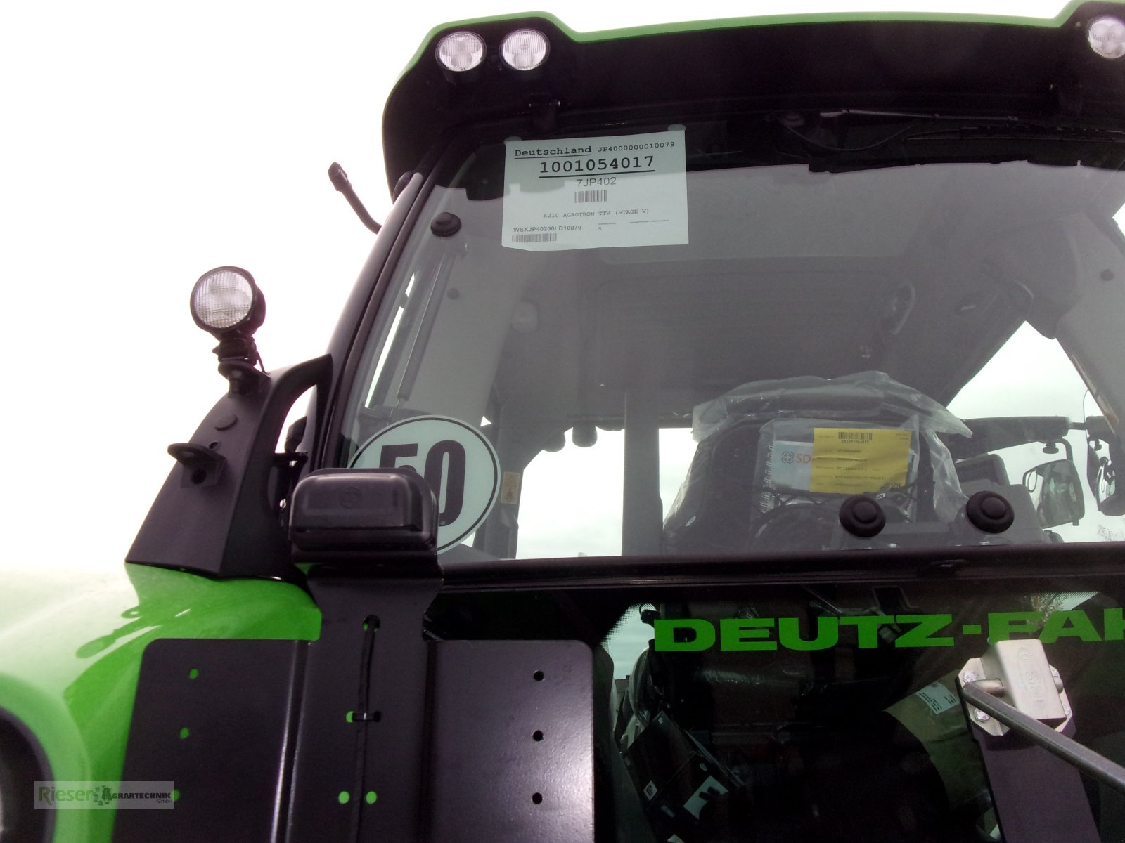Traktor del tipo Deutz-Fahr Agrotron 6210 TTV, Neumaschine en Nördlingen (Imagen 6)