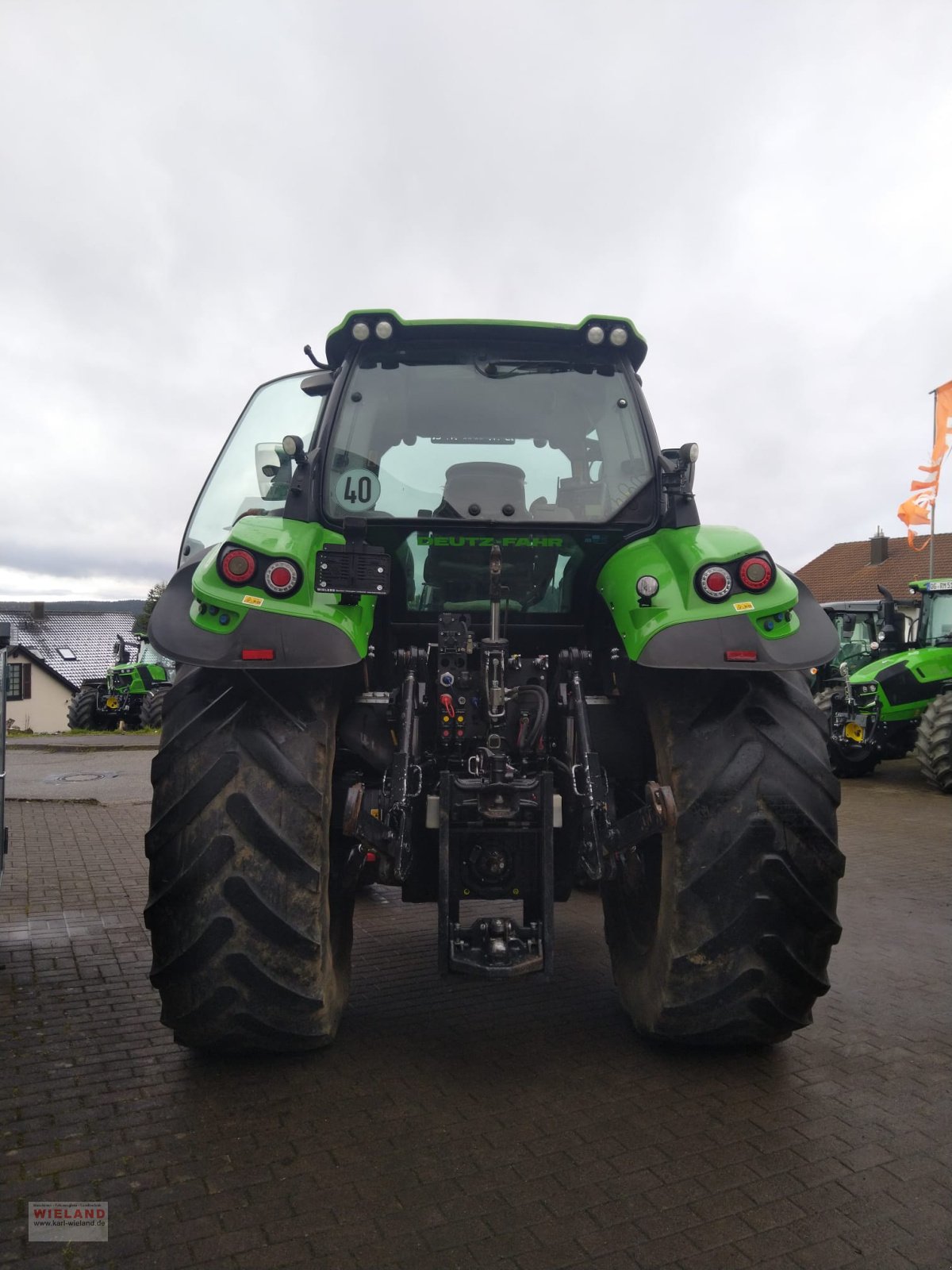 Traktor du type Deutz-Fahr Agrotron 6215 TTV, Gebrauchtmaschine en Lossburg-Wittendorf (Photo 3)