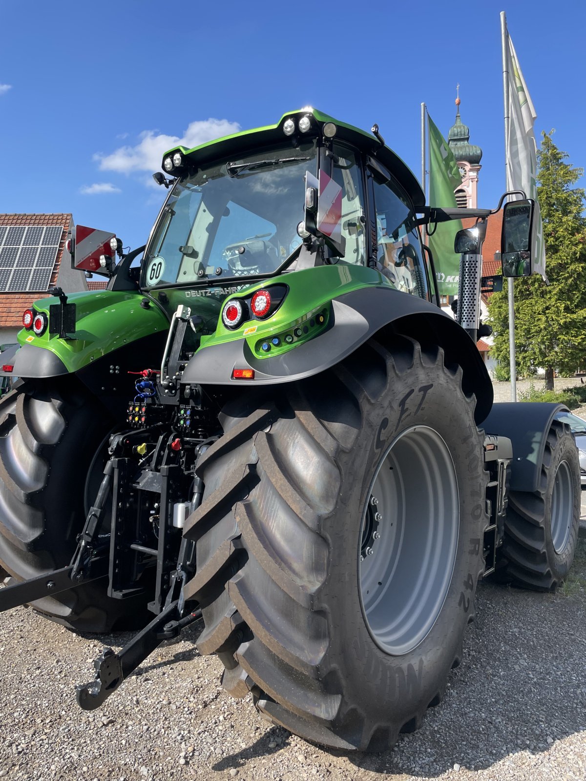 Traktor от тип Deutz-Fahr Agrotron 7250 TTV Warrior, Neumaschine в Ochsenhausen (Снимка 7)