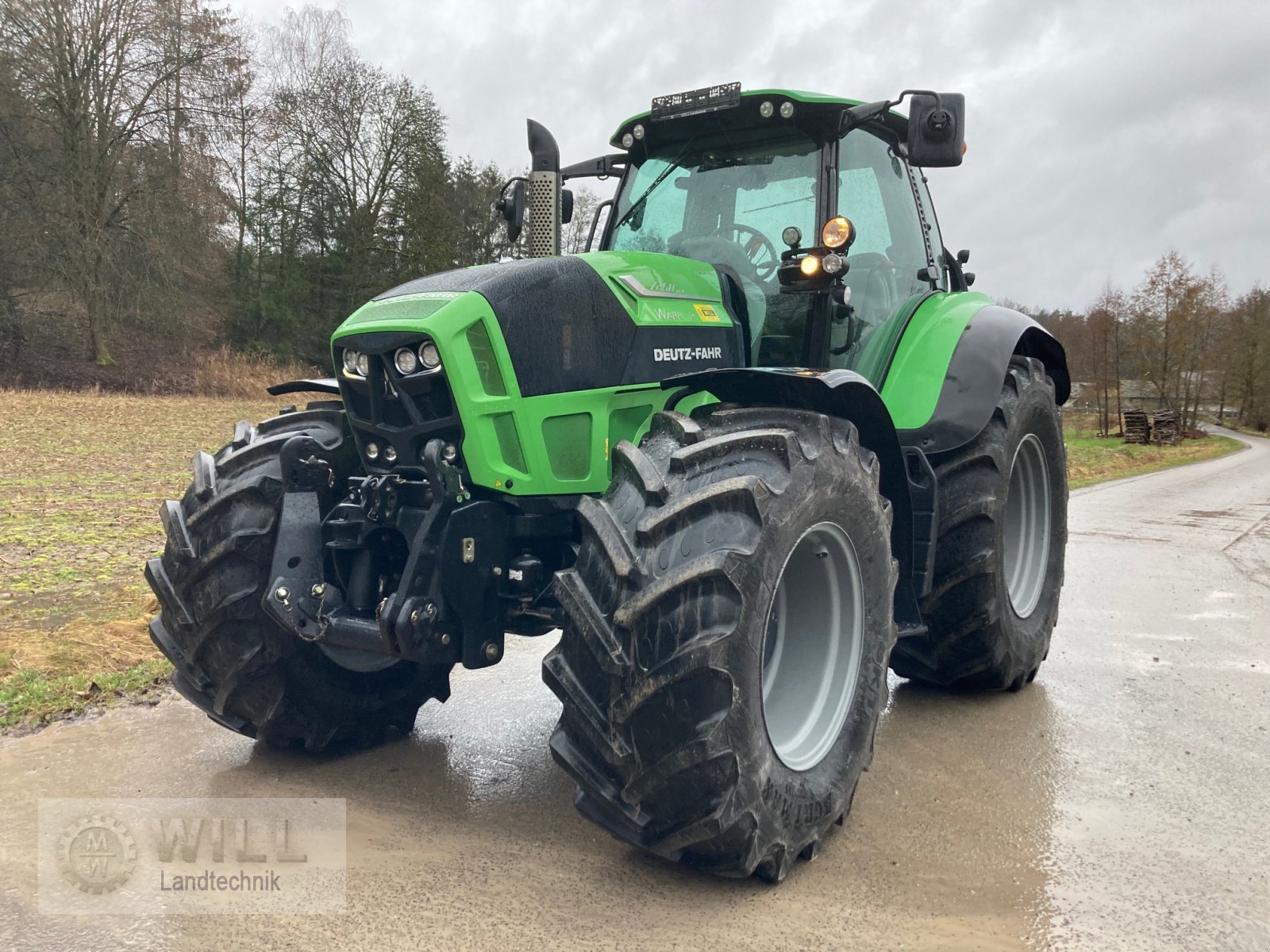 Traktor типа Deutz-Fahr Agrotron 7250 TTV Warrior, Gebrauchtmaschine в Rudendorf (Фотография 3)