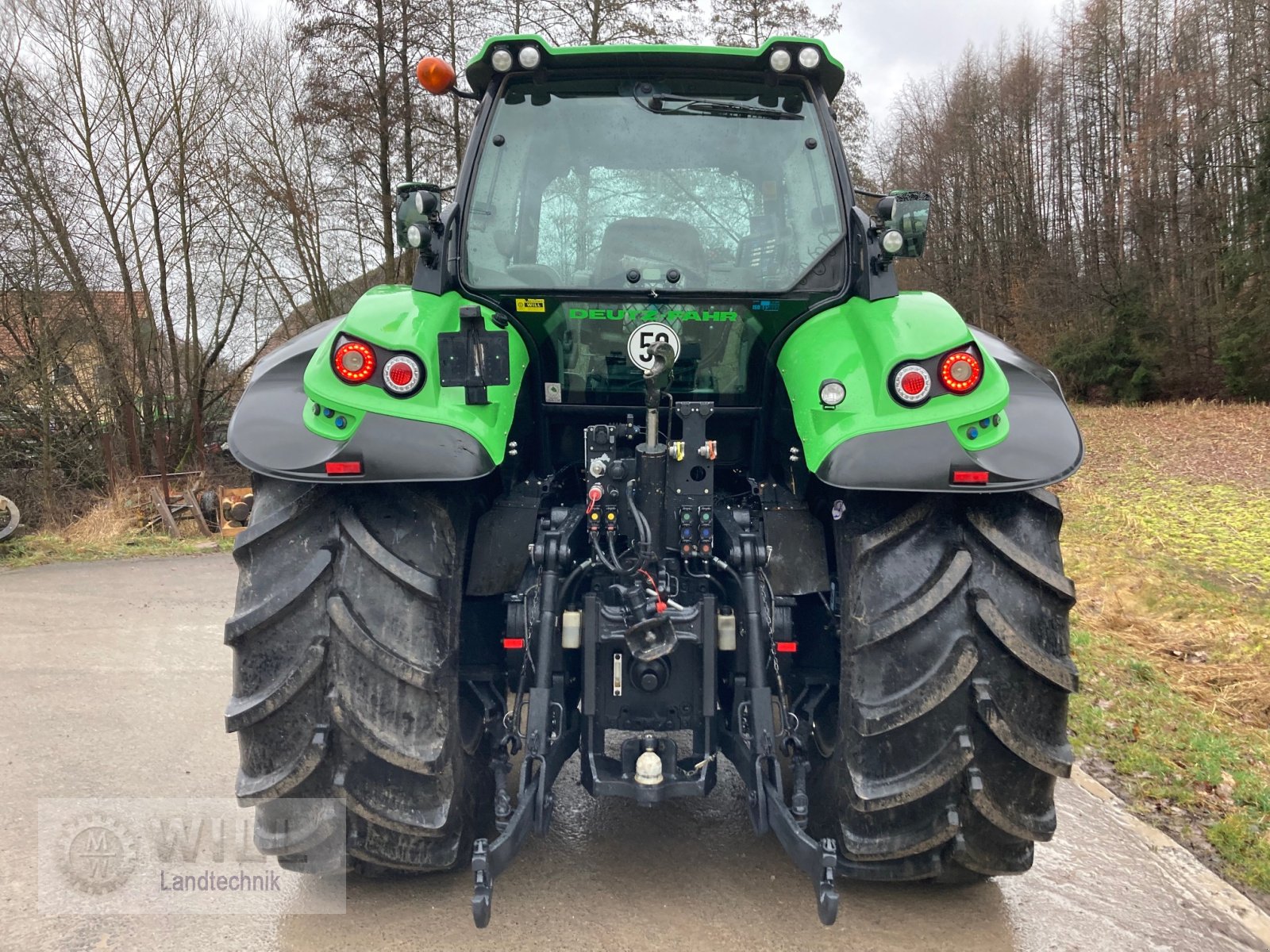 Traktor типа Deutz-Fahr Agrotron 7250 TTV Warrior, Gebrauchtmaschine в Rudendorf (Фотография 5)